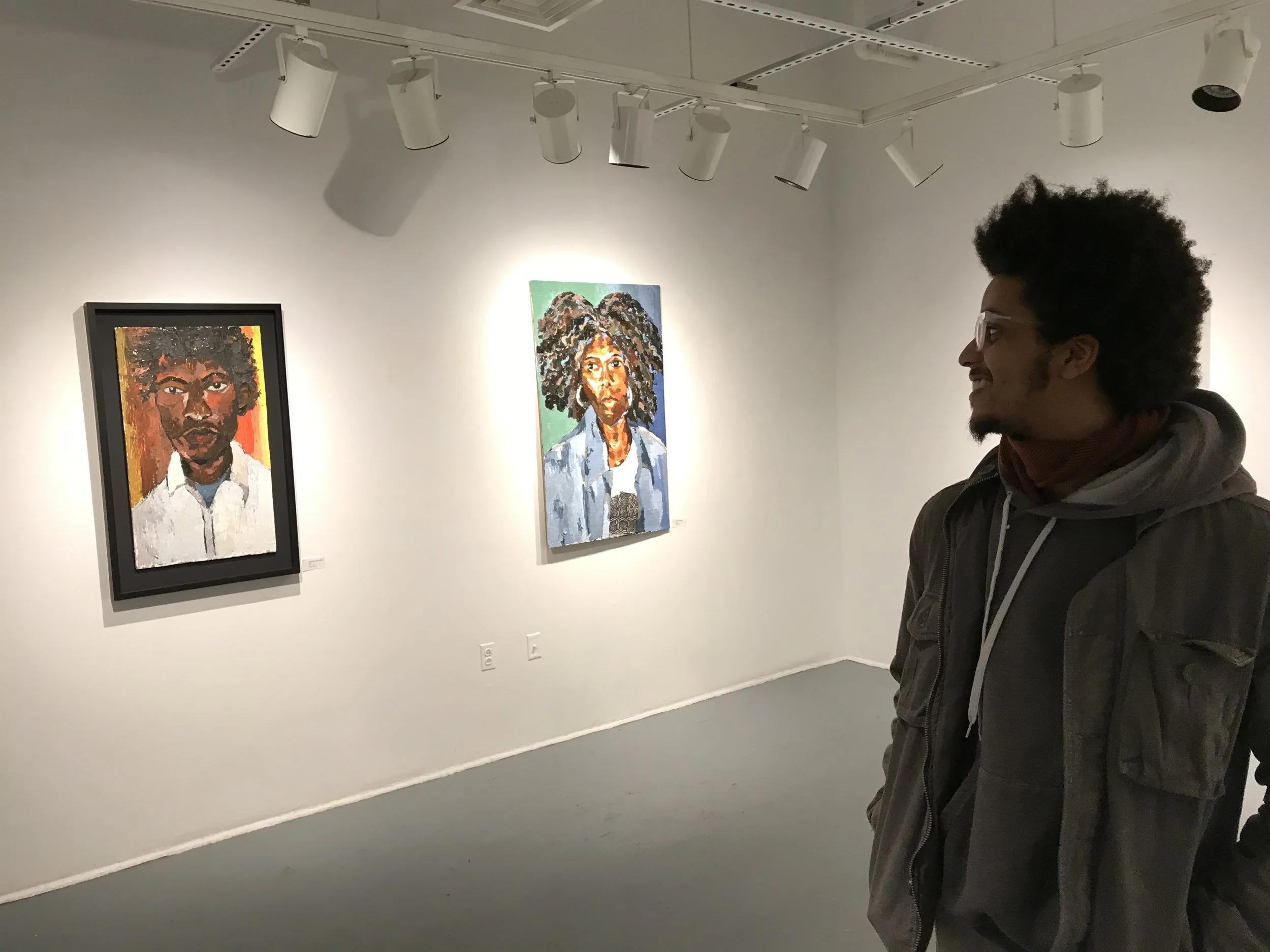 Also at the same time of the event, Erick Maldonado presented his solo exhibition, I.D. in Gallery 244!