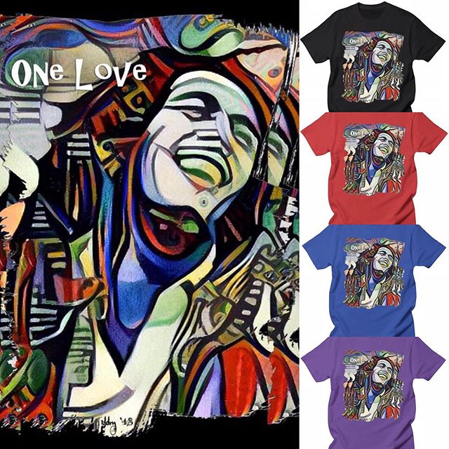I've learned that people will forget what you said, people will forget what you did, but people will never forget how you made them feel. 
#OneLove Inspired by #BobMarley ❤️💛💚 #linkinbio #music #reggae #rasta 
diannemeinke.threadless.com/designs/on