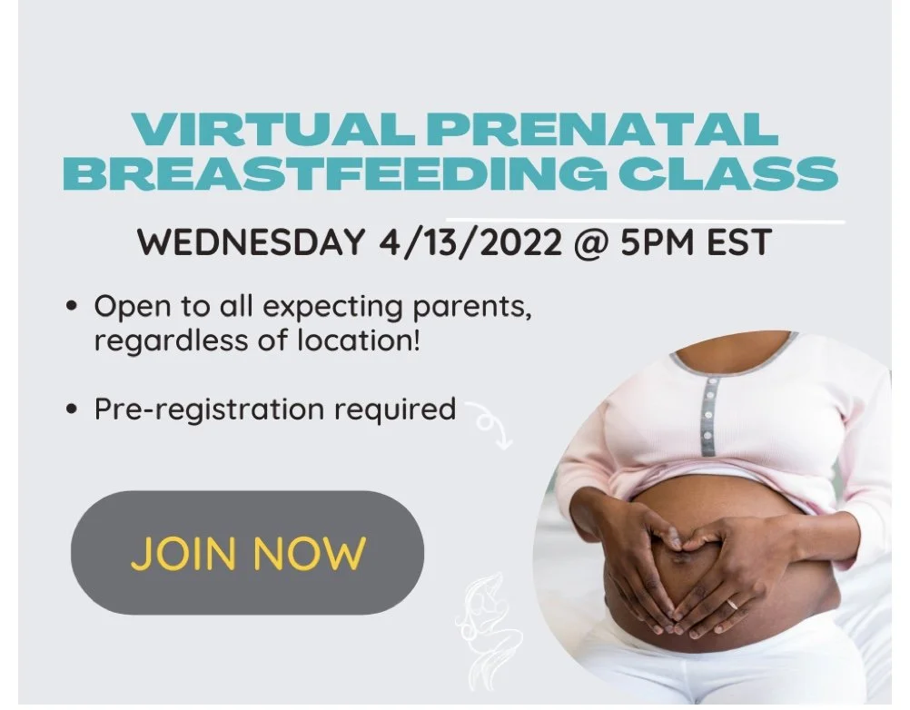 Virtual Prenatal Breastfeeding Class  - April 13, 2022