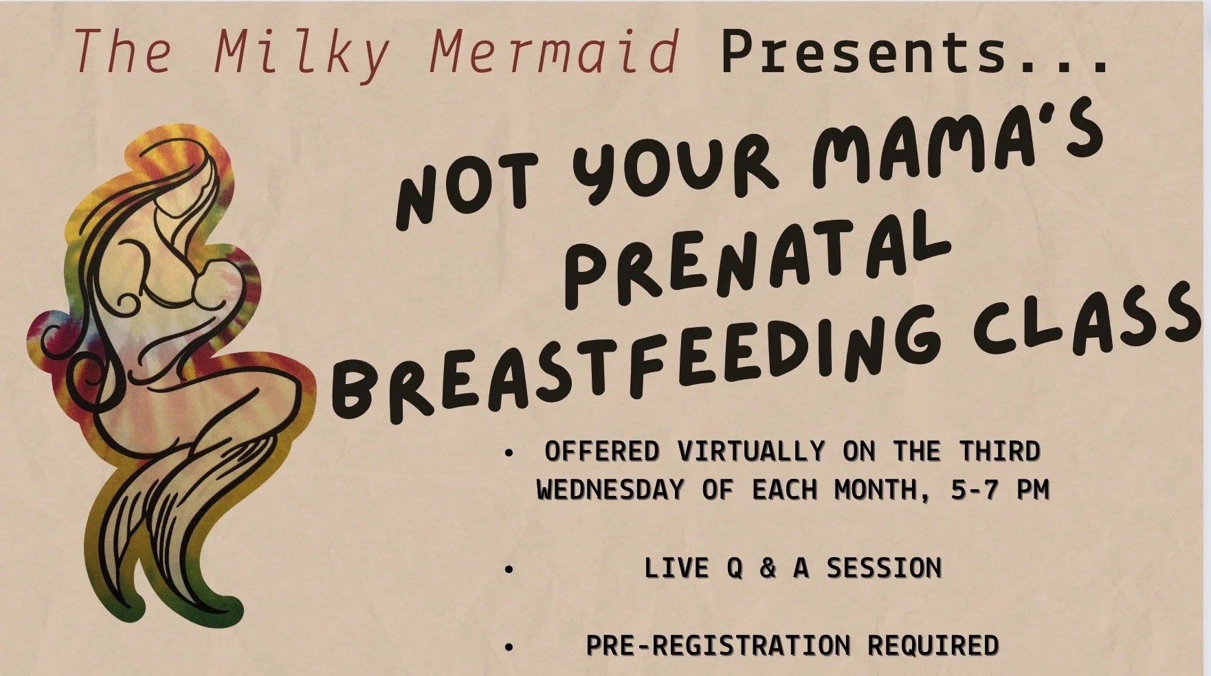 Virtual Prenatal Breastfeeding Class  -  July 2023