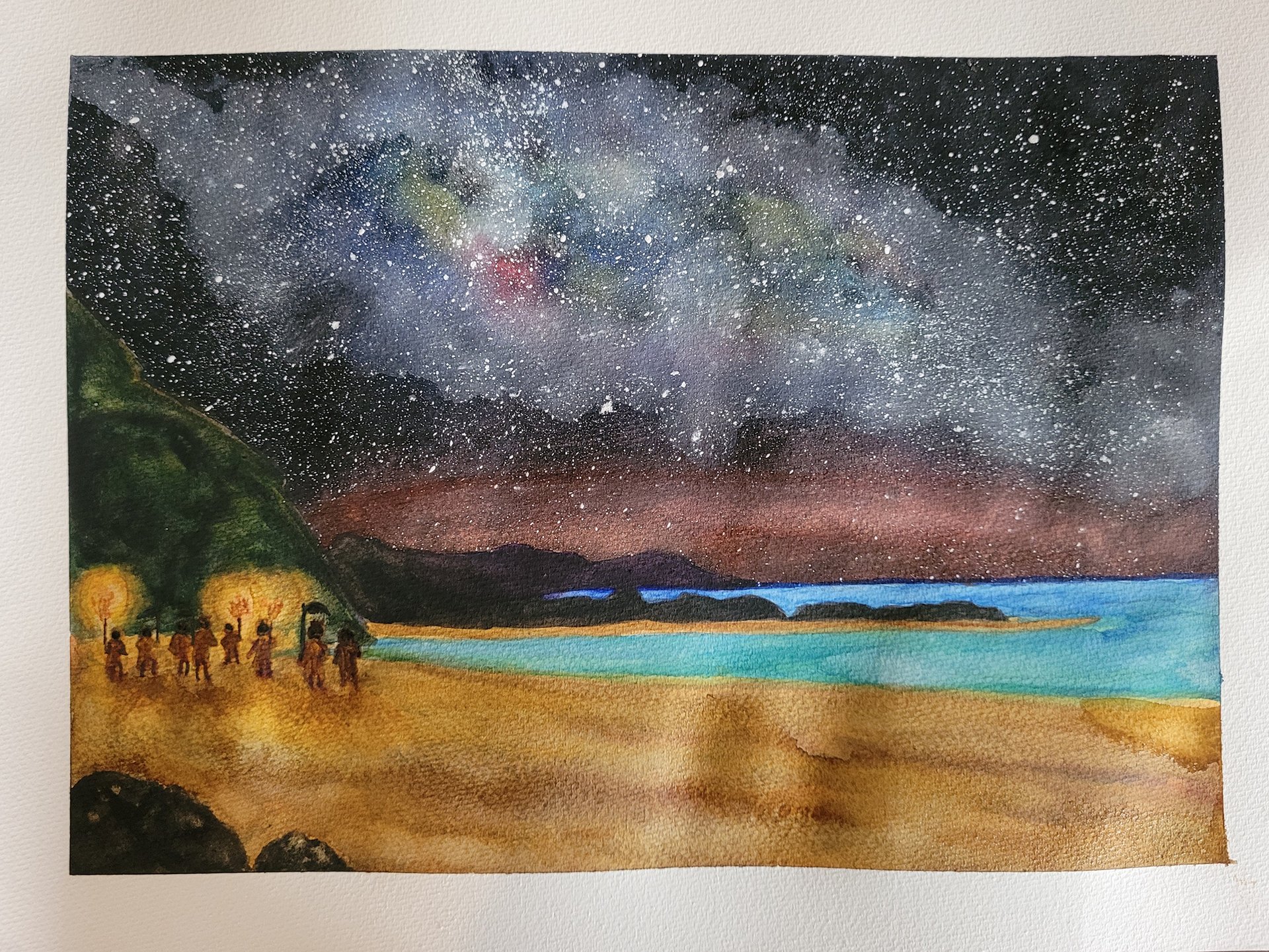 STEWART - NIGHT MARCHERS 3, 12 X 16.jpg