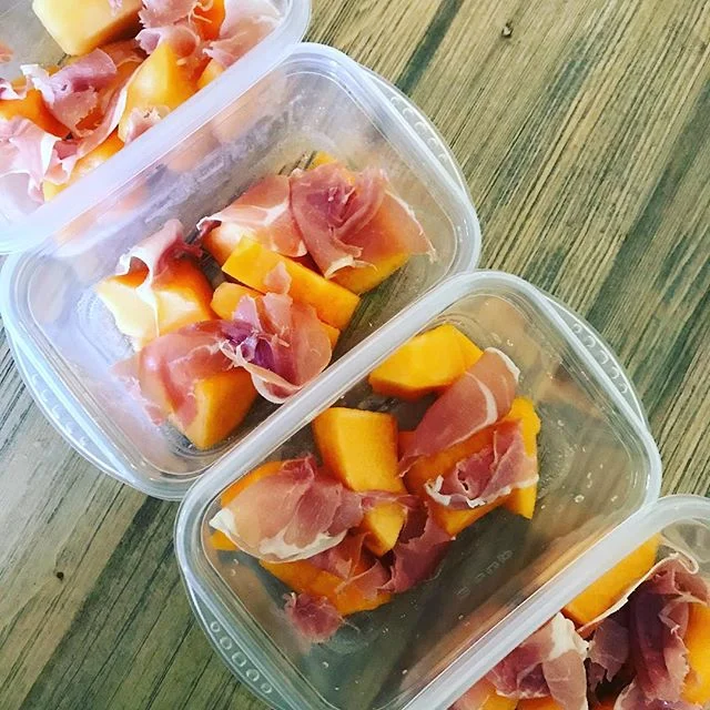 This week&rsquo;s snack inspired by my favorite little Italian spot in Bellevue @cantinettarestaurant...prosciutto and melon drizzled with EVOO and a dash of salt. So simple, but so good. I&rsquo;m starting #whole30 this week to try and reset my craz