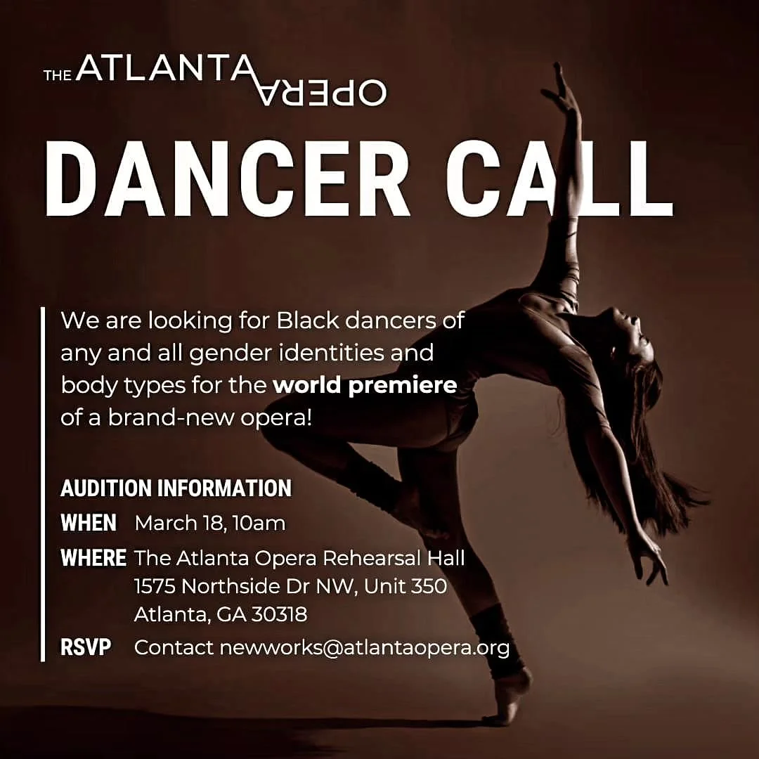 We are looking for Black dancers of any and all gender identities who have strong contemporary ballet technique. Looking for technical dancers of any and all body types. Confidence is a must. Partnering experience is a plus. 
 
Audition date: March 1