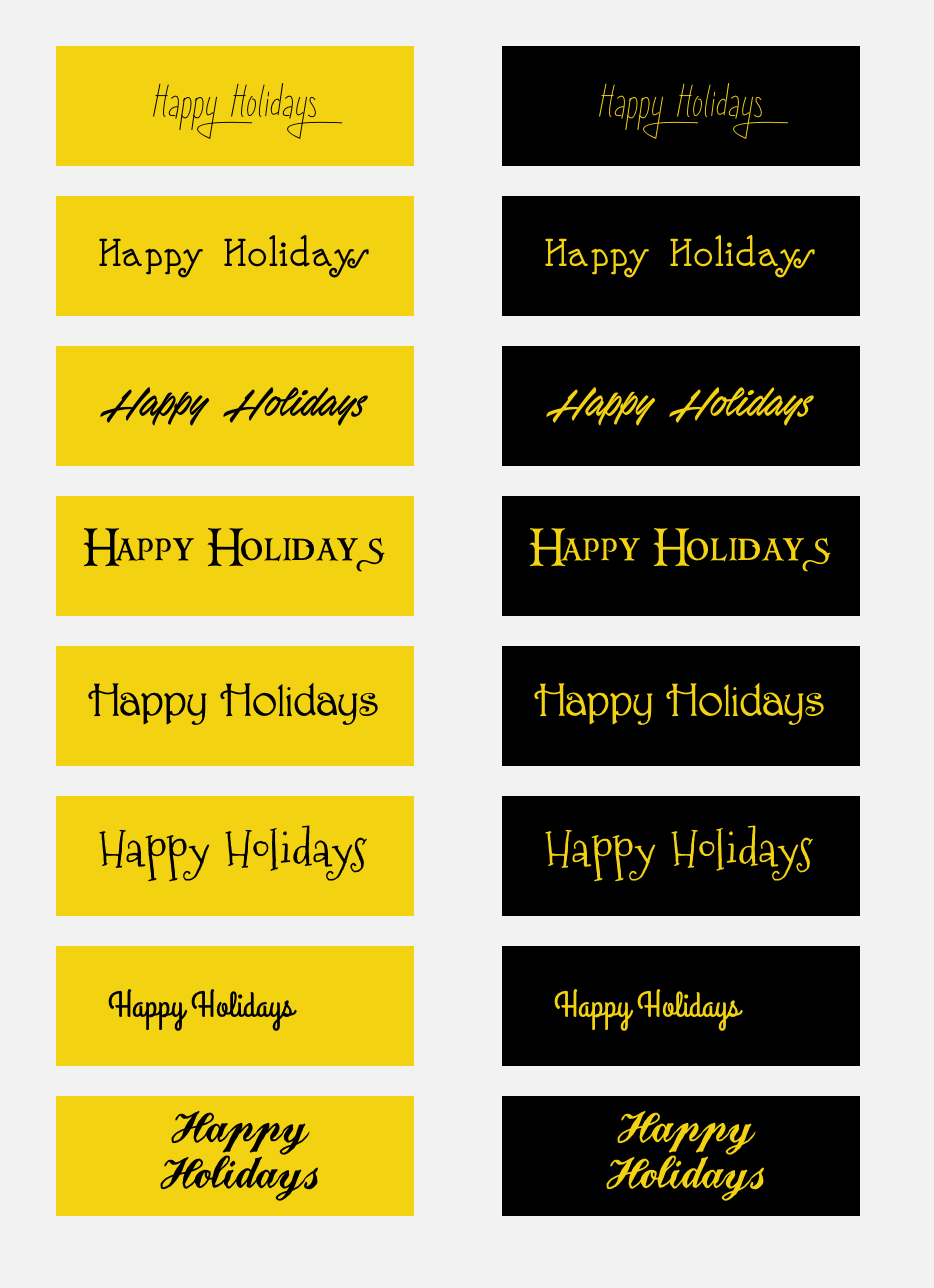 Fonts