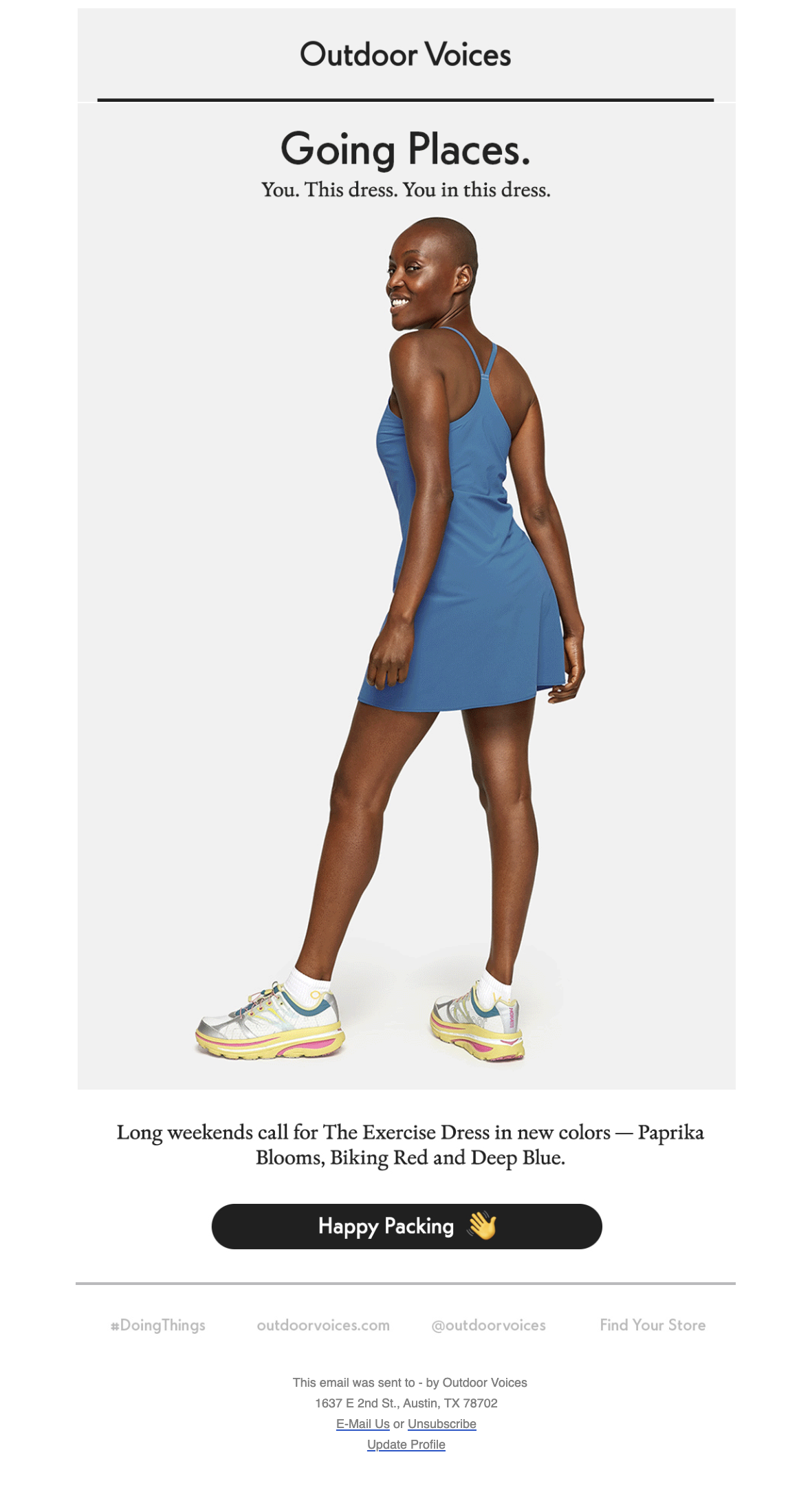 Outdoor Voices: The Exercise Dress Campaign Kate Law Outdoor Voices: The Exercise Dress Campaign Kate Law