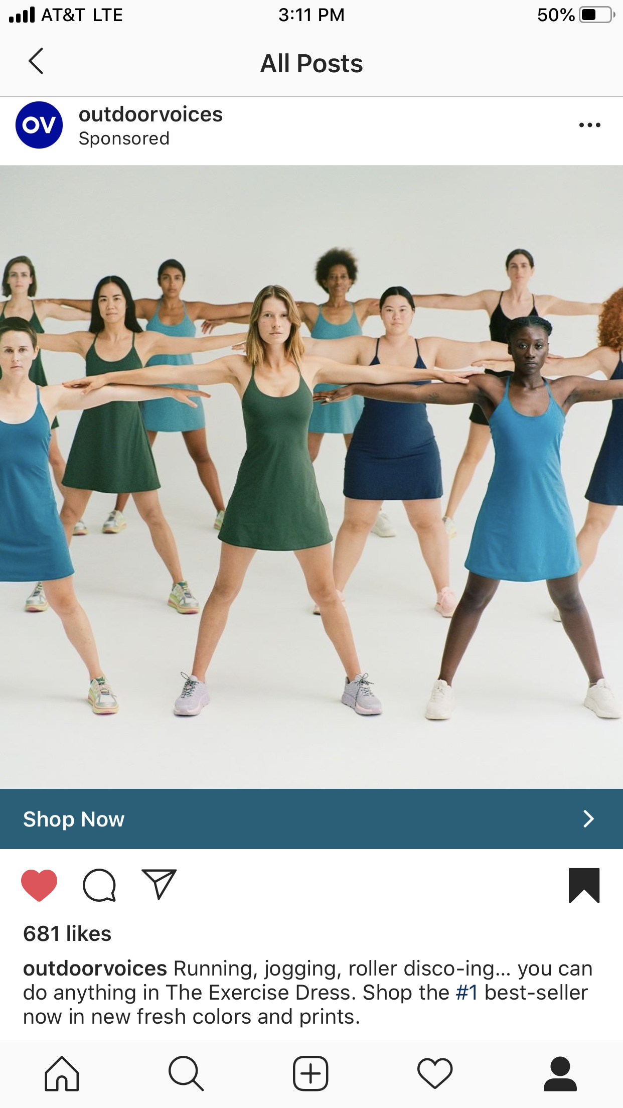 Outdoor Voices: The Exercise Dress Campaign  Kate Law