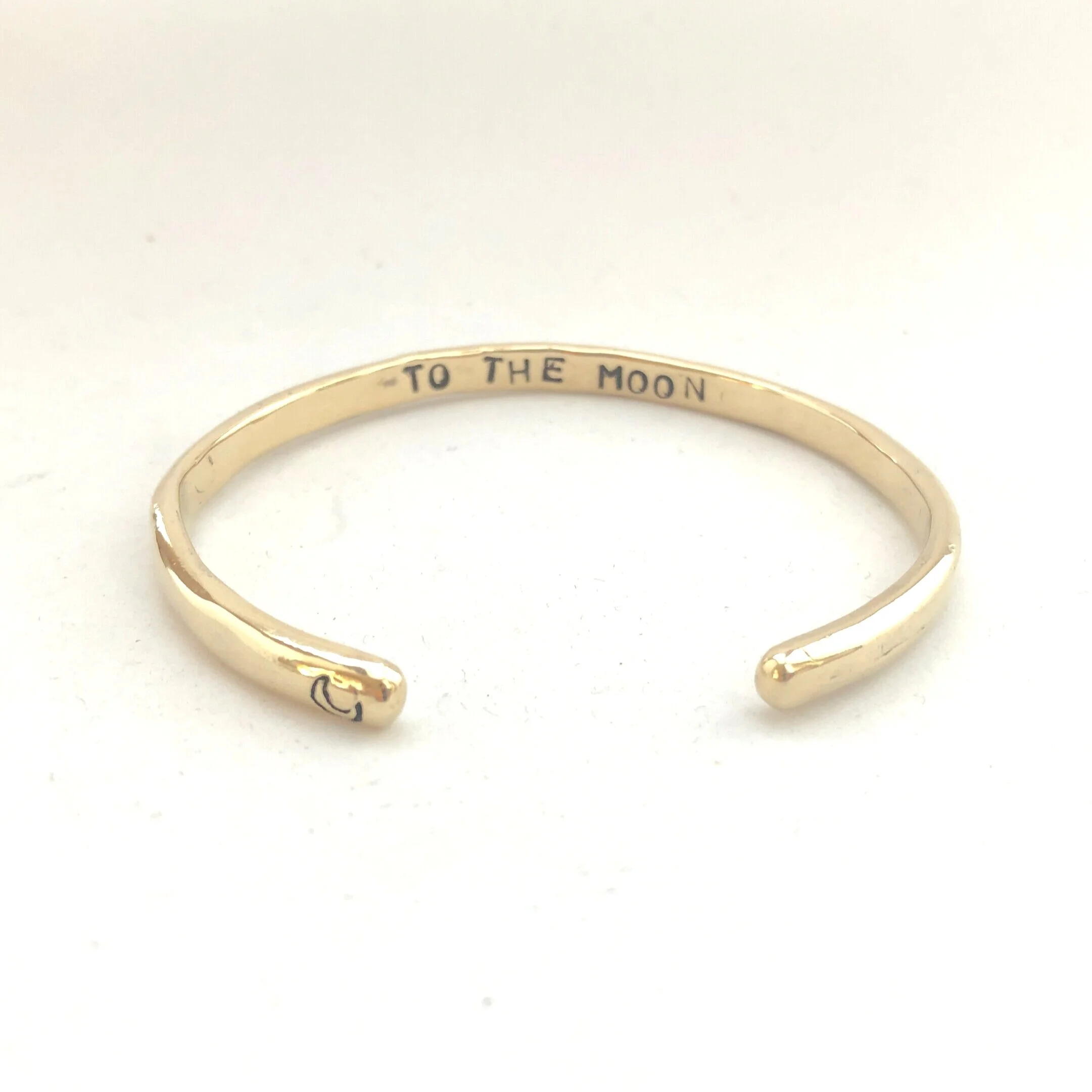 To The Moon Minimalist Cuff