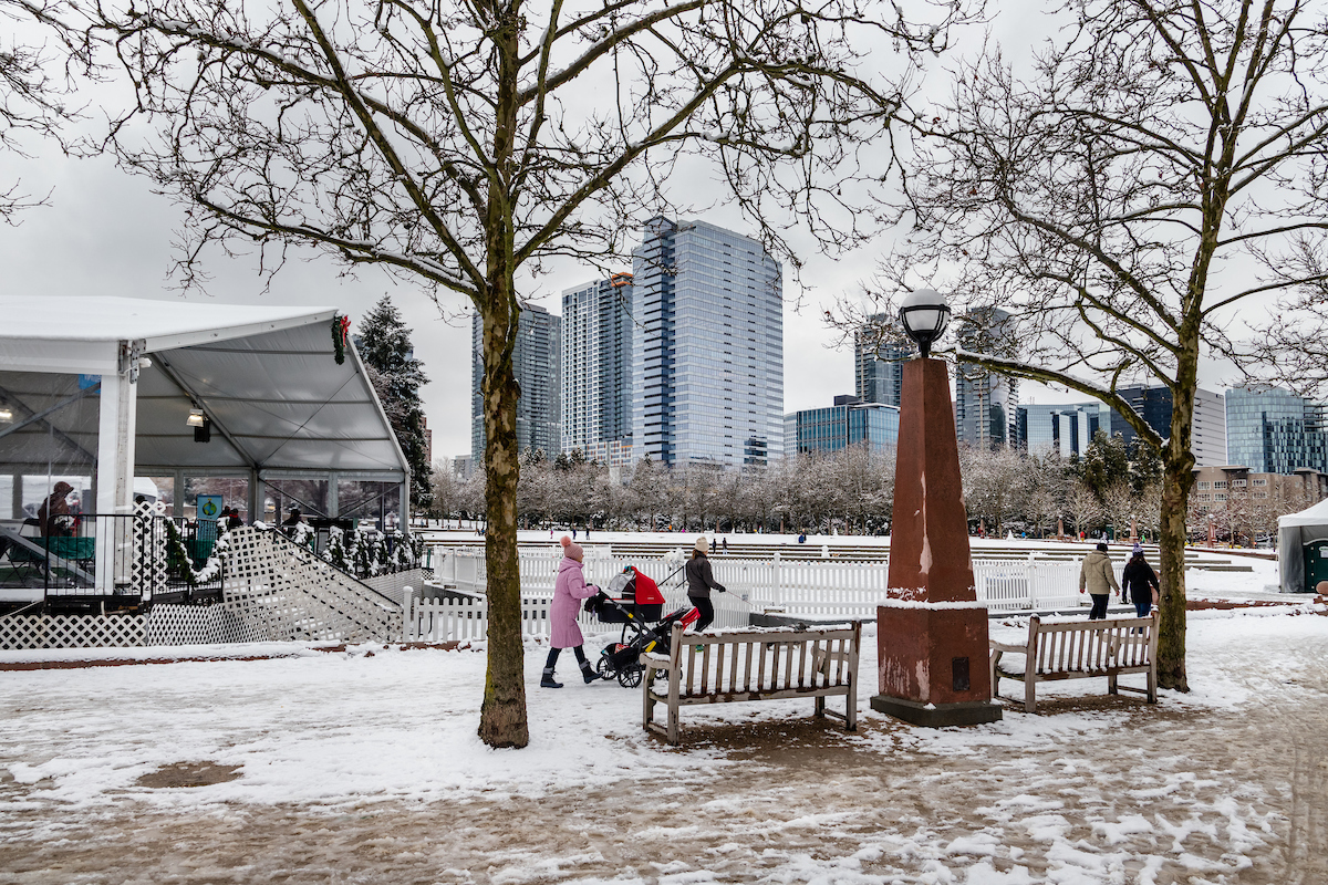 Downtown Park Chrismas Day