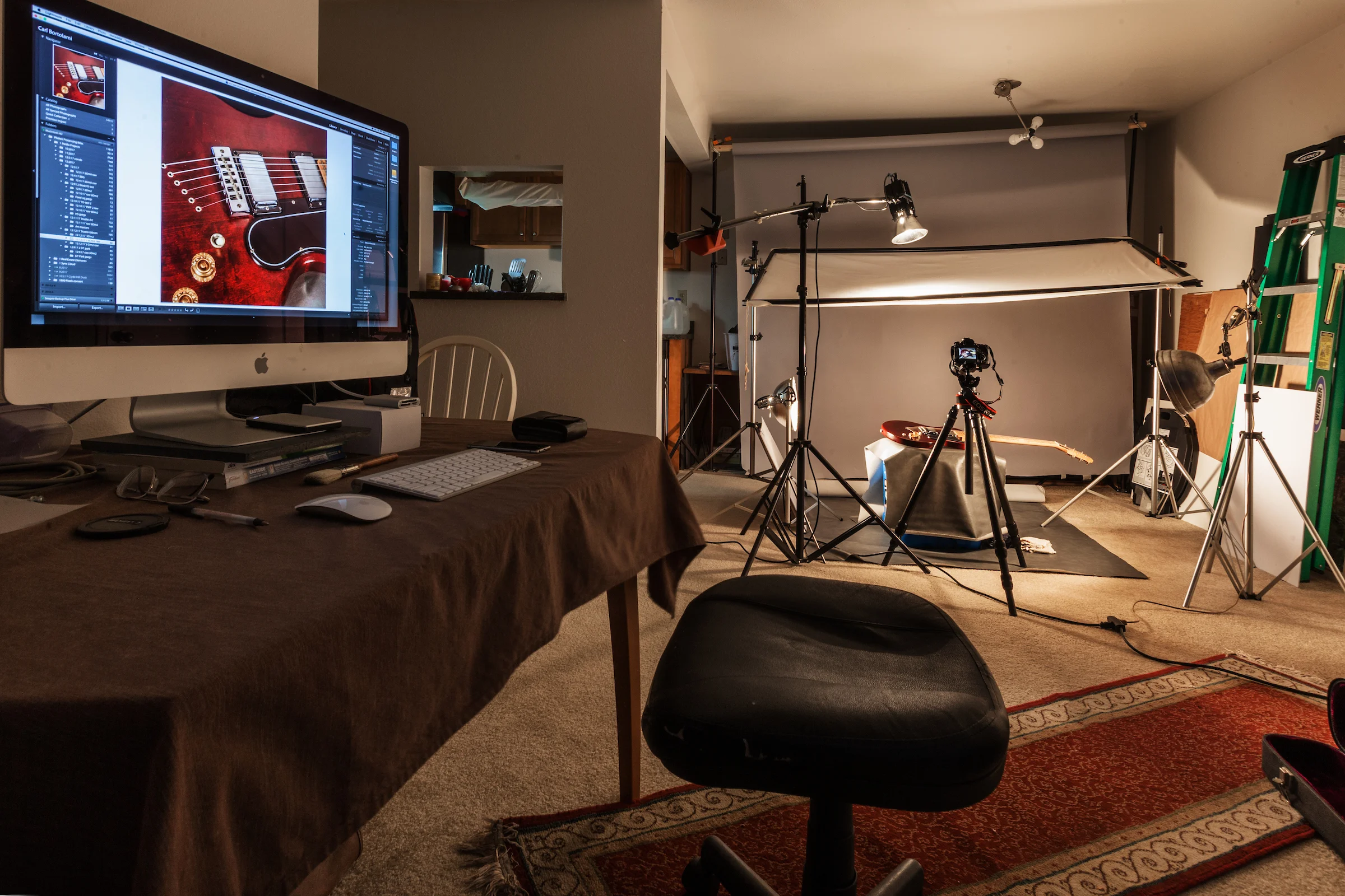 The Winter photo studio