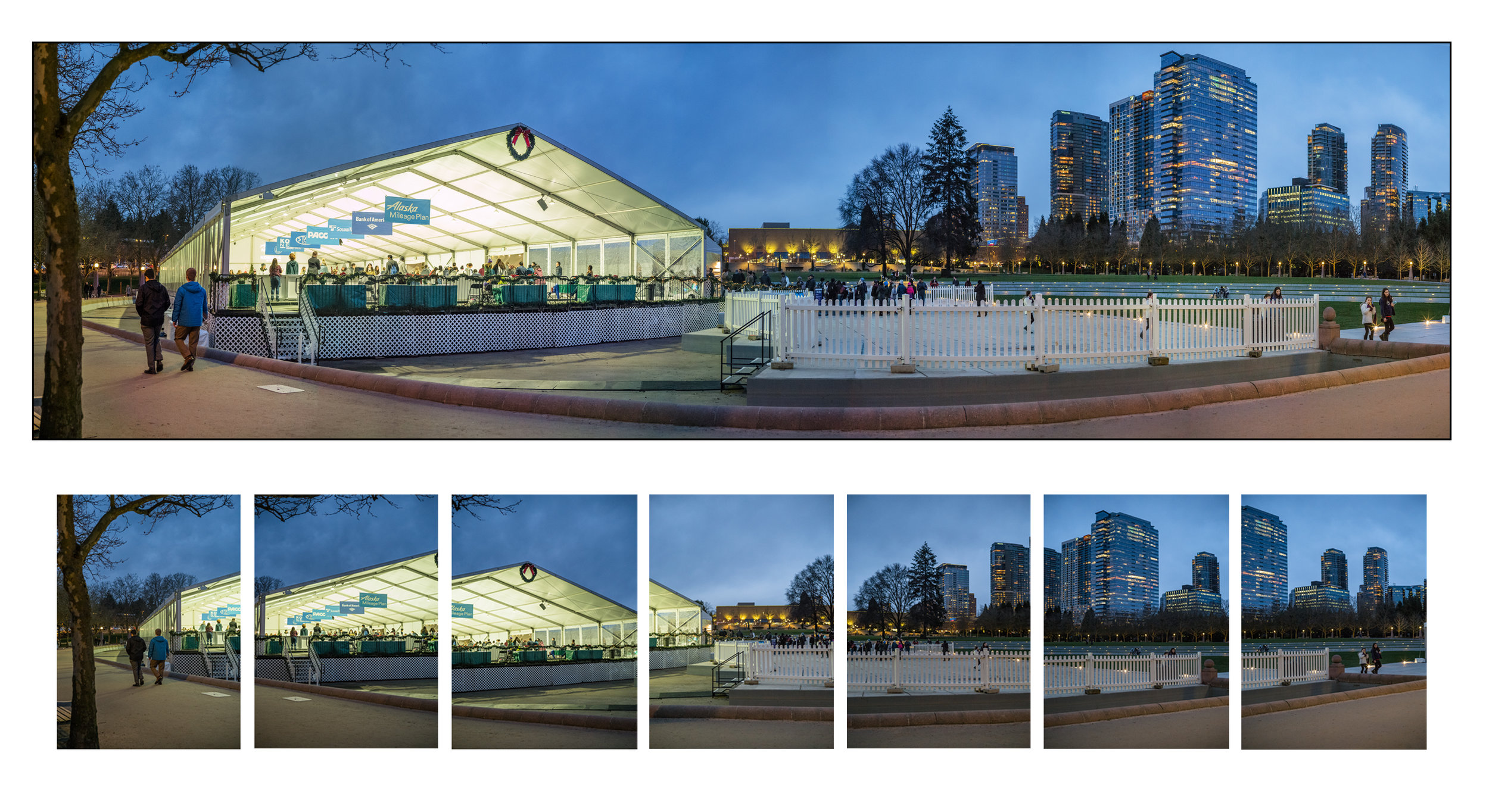 7 vertical photo process in Lightroom to make the pano. Leica M10