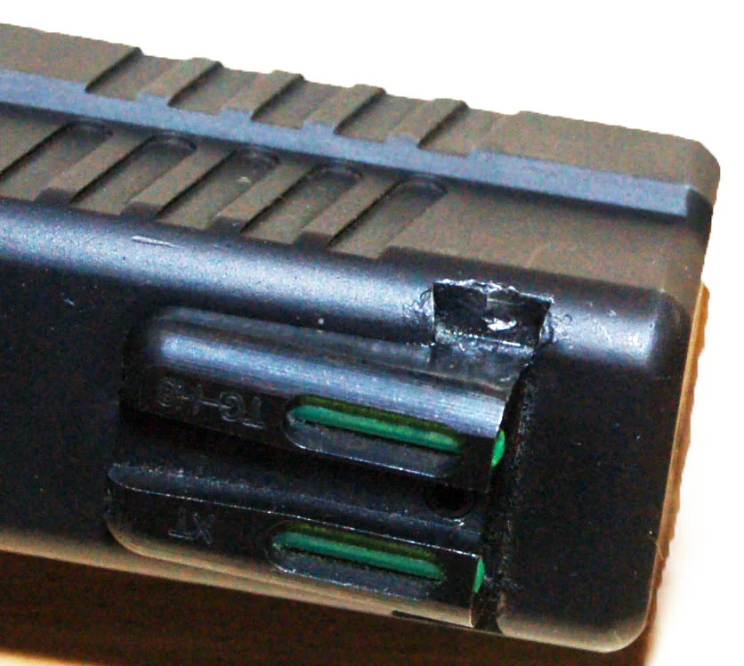 USE EPOXY TO GLUE YOUR SIGHTS IN PLACE — TactiCool