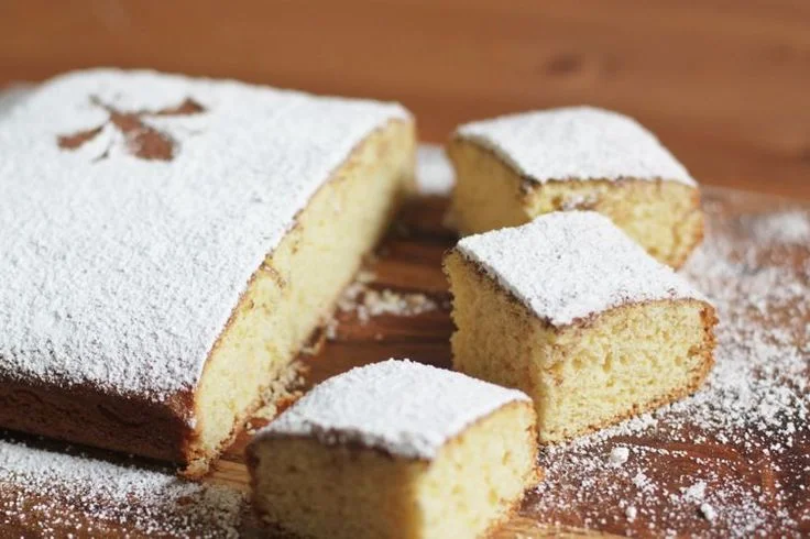 Schiacciata alla Fiorentina - Florentine Orange Cake