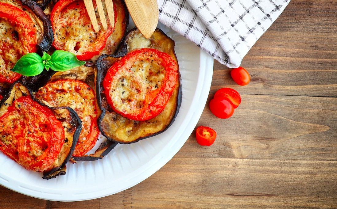 Healthy Eggplant Parmigiana