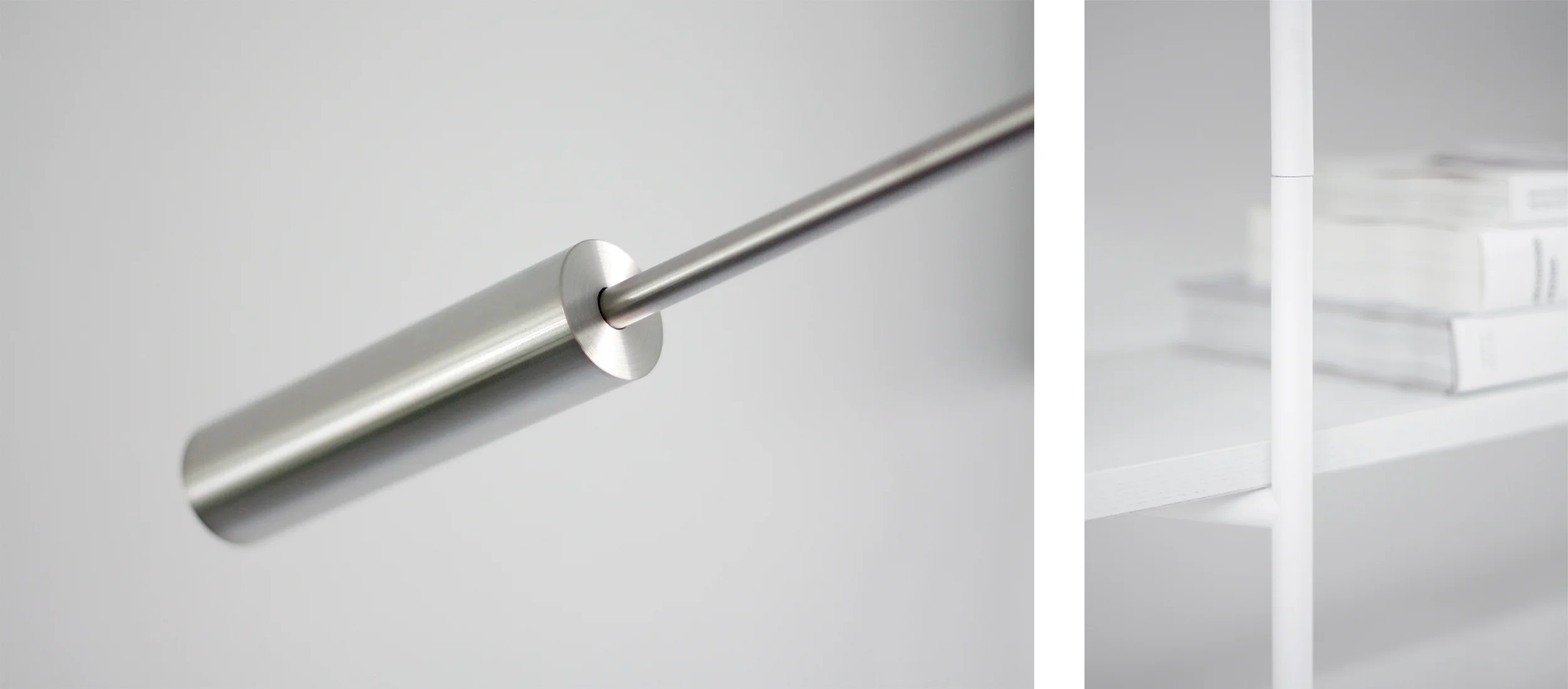 Force x Distance counterweight - Pivot shelf detail