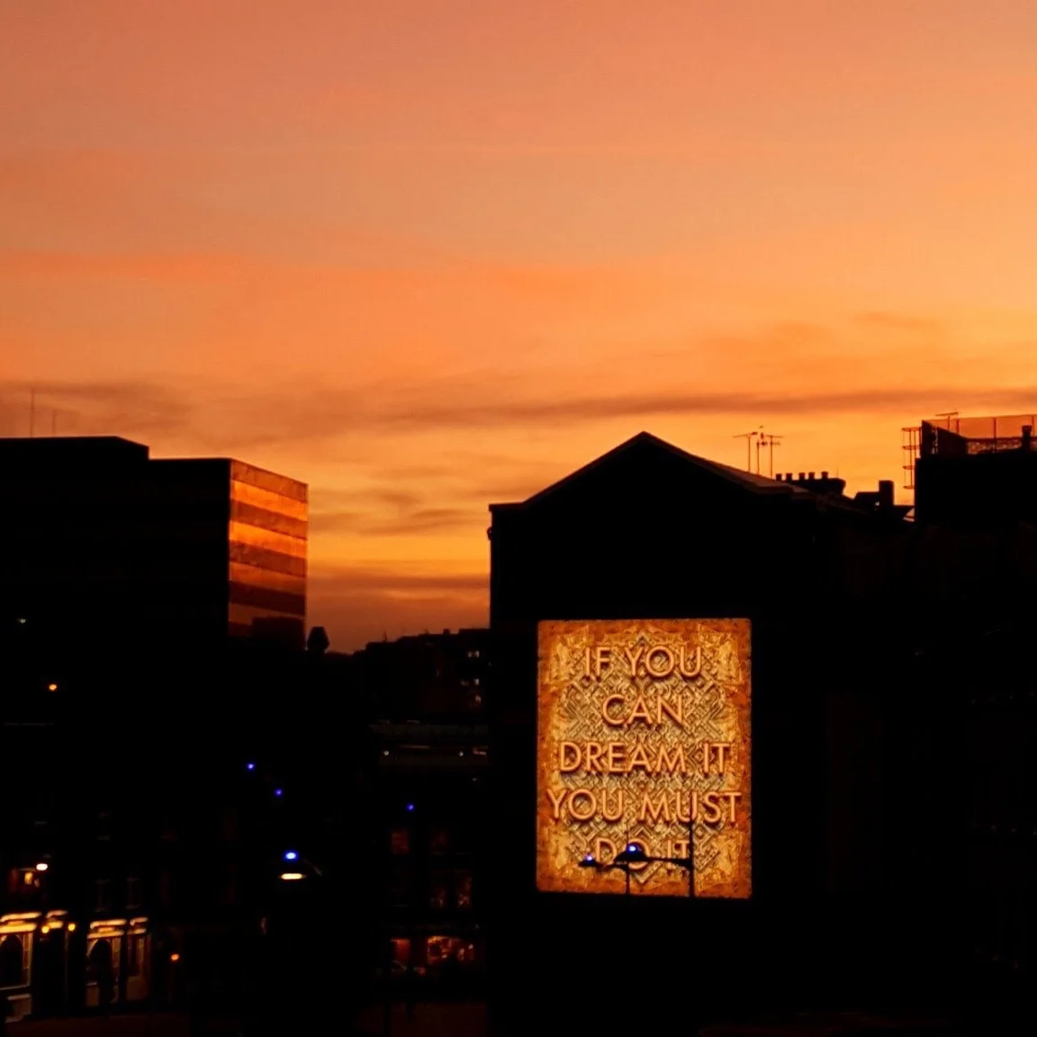 Artists &gt;  interested in designing, fabricating + installing illuminated neon, enamel or industrial signs, symbols and letters for Luton's #HatDistrict?