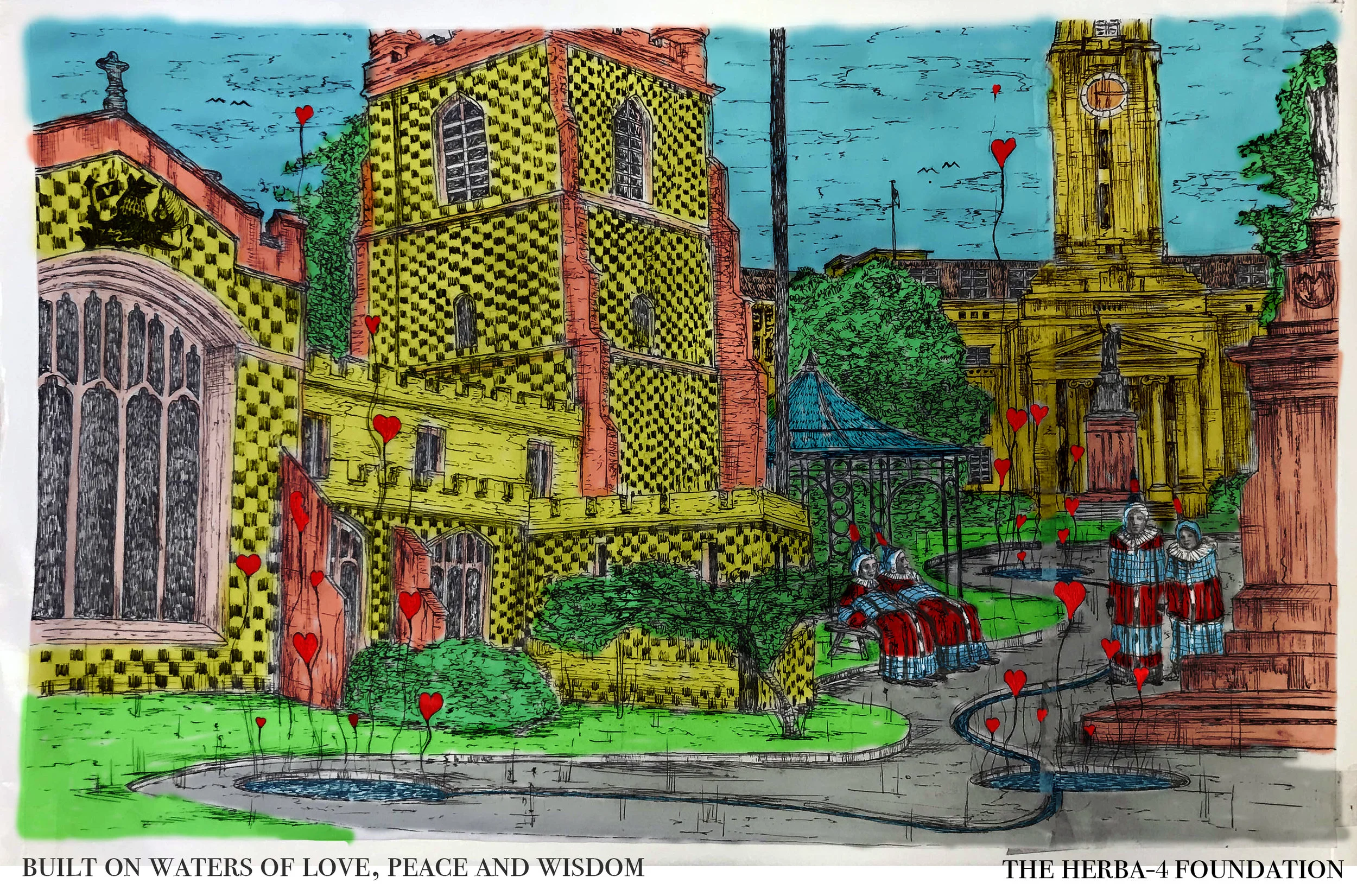 What's the story behind the NEW Veit Laurent Kurz mural on Guildford Street in Luton's #HatDistrict?