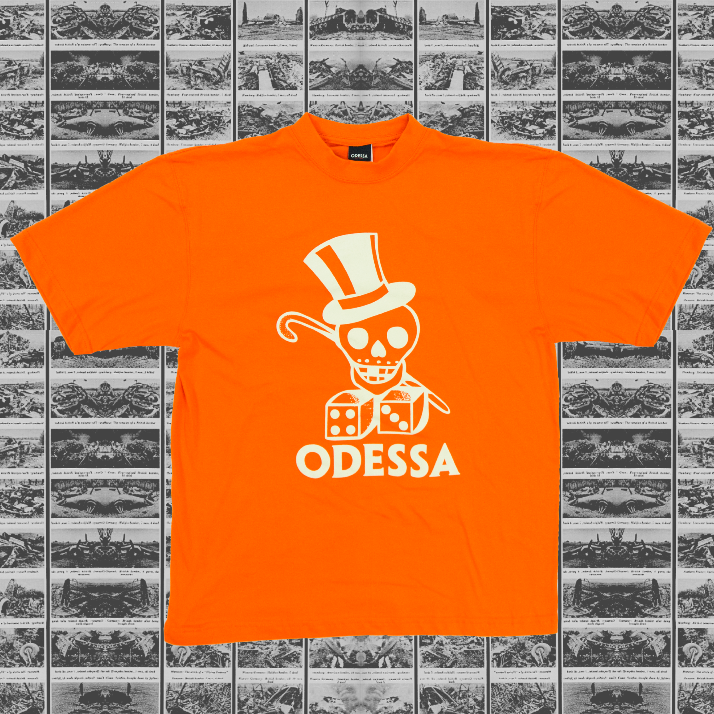 Dice Tee (Orange)