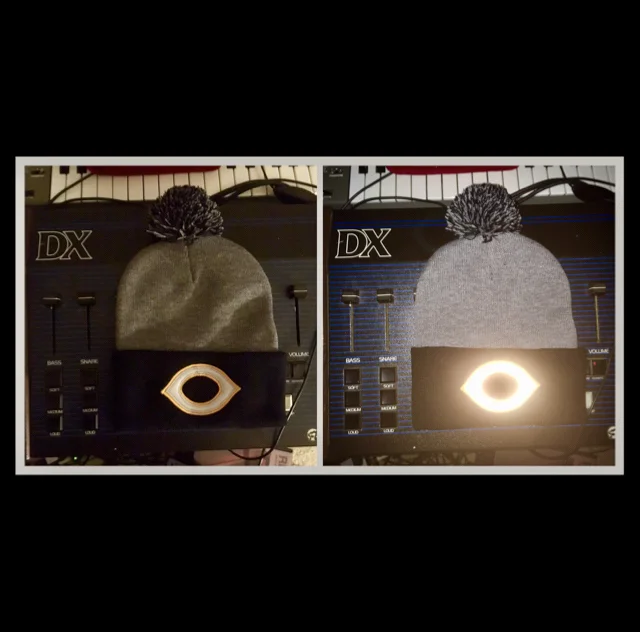 Natti 3m/Felt Pom Beanie (Black and Gray)
