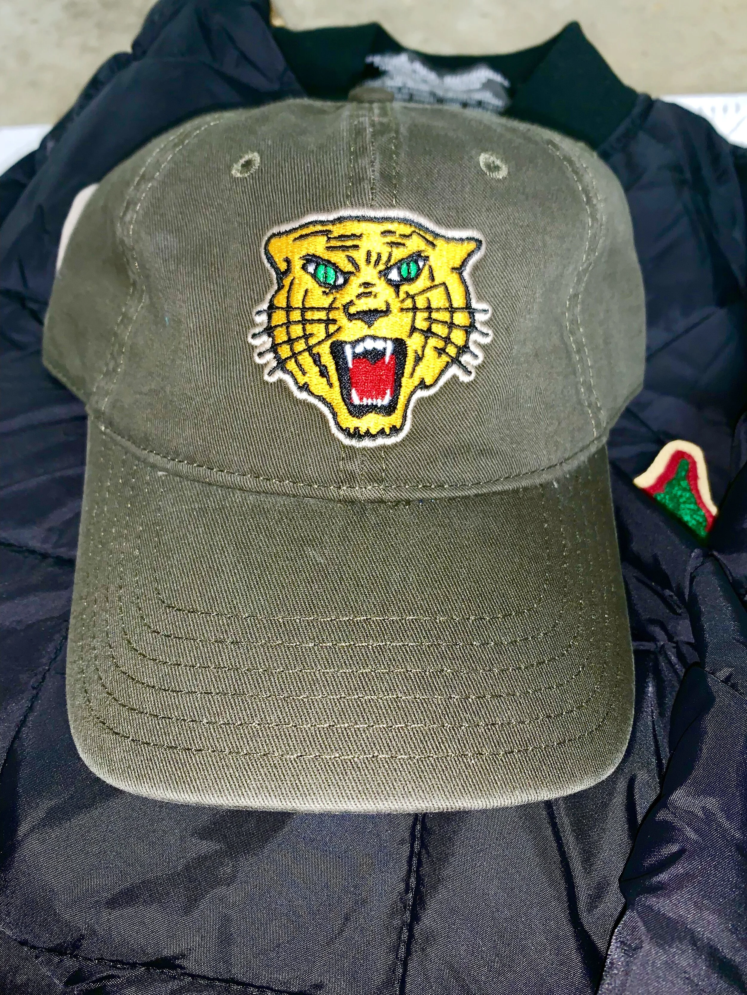 Tiger Polo Hat (Olive)