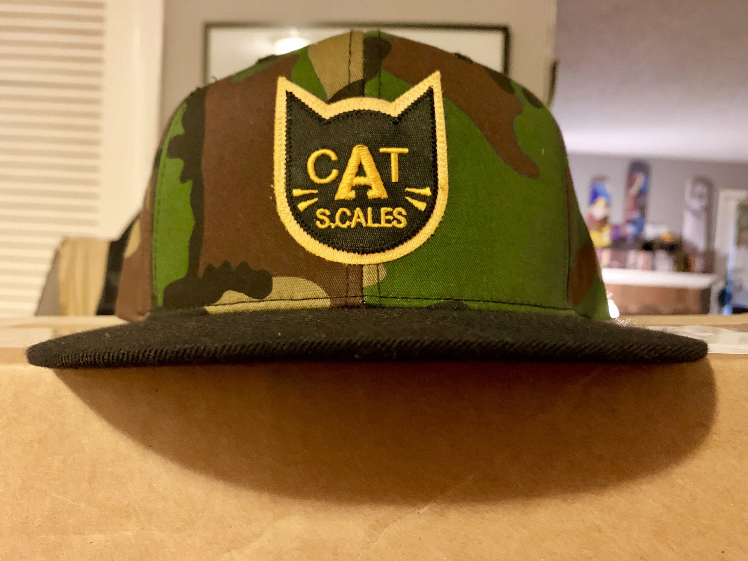 Cat S.Cales SnapBack (Camo/Black)