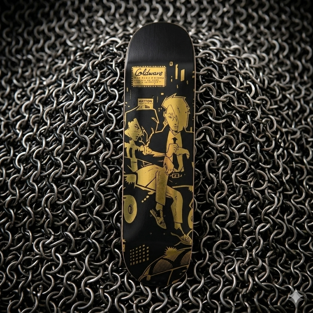 Odessa x Alan Oldham Gold Foil Johnny Deck