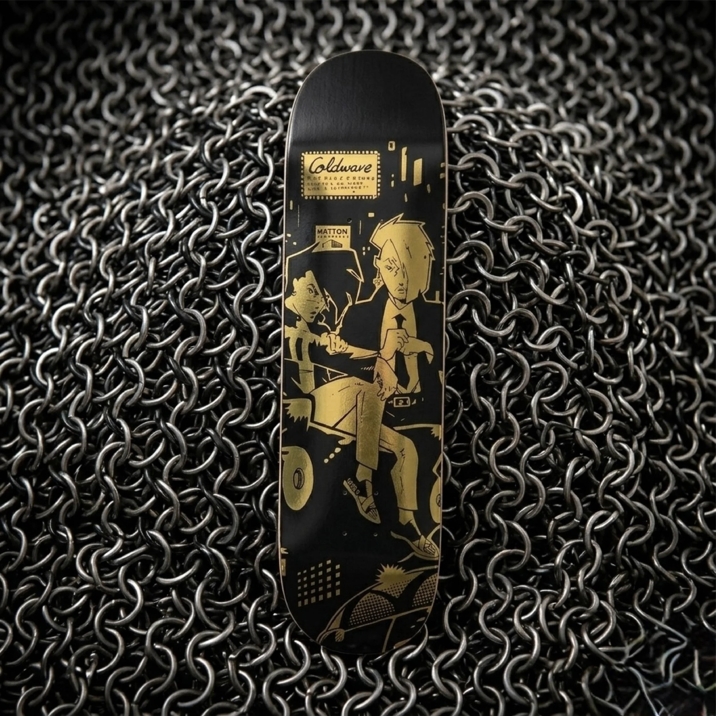 Odessa x Alan Oldham Gold Foil Johnny Deck
