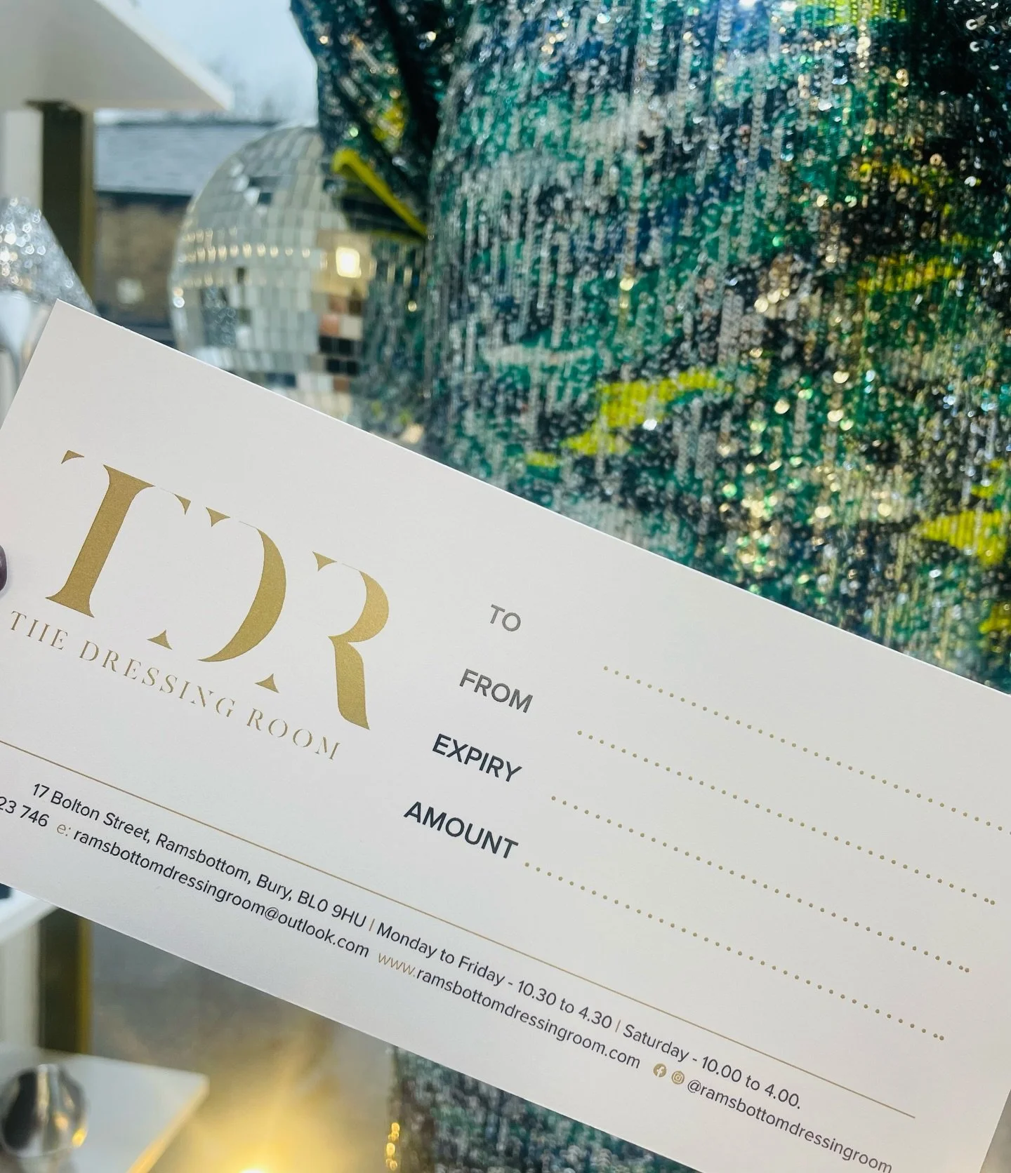 Get the perfect Christmas gift with our vouchers at The Dressing Room - ideal when you're stuck for ideas! ❤️