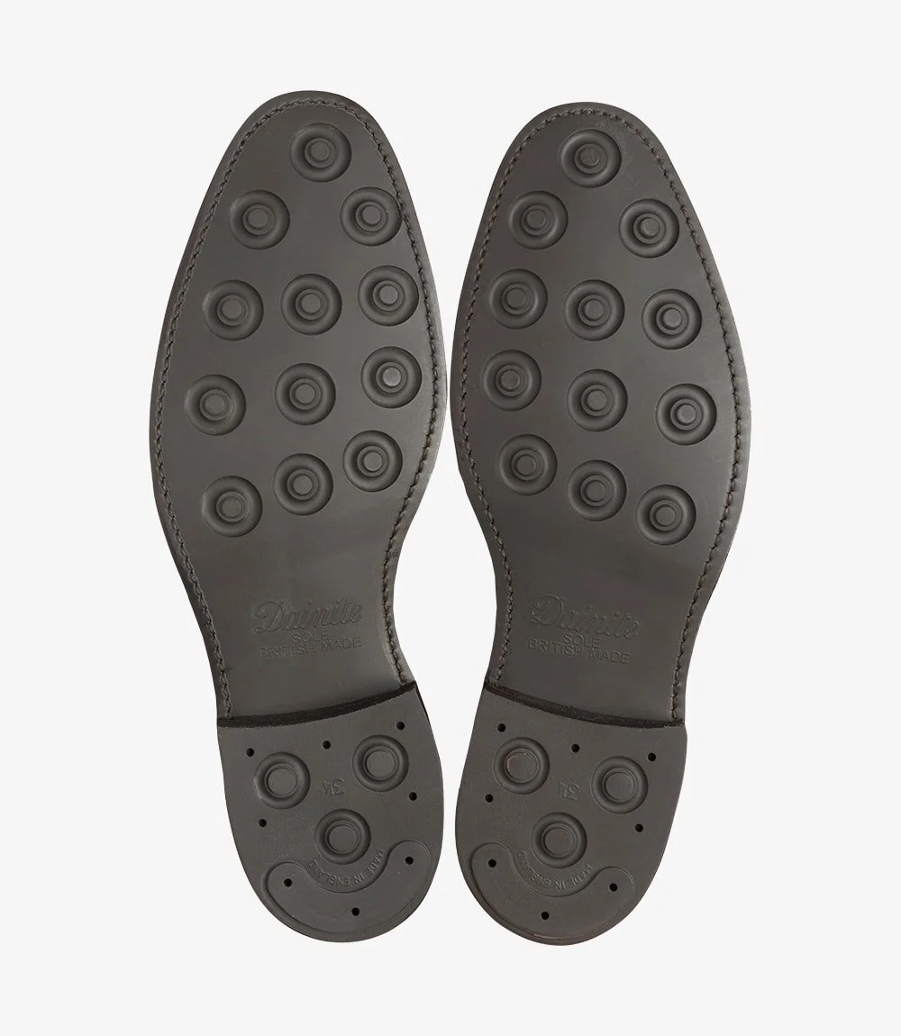 loake pimlico dark brown