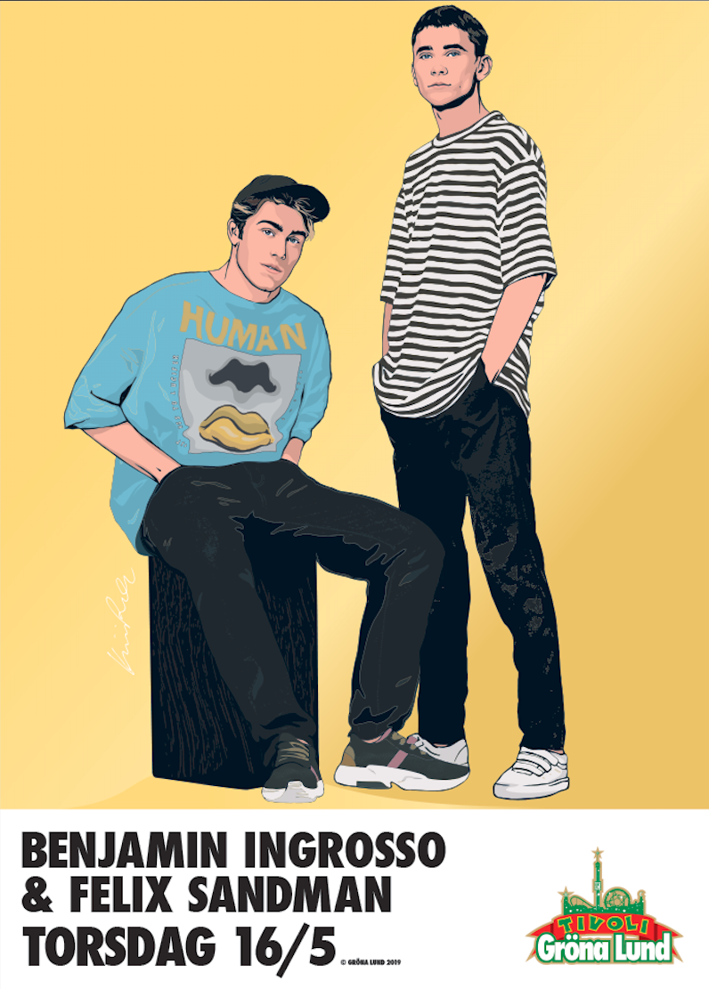 Benjamin Ingrosso & Felix Sandman - Press