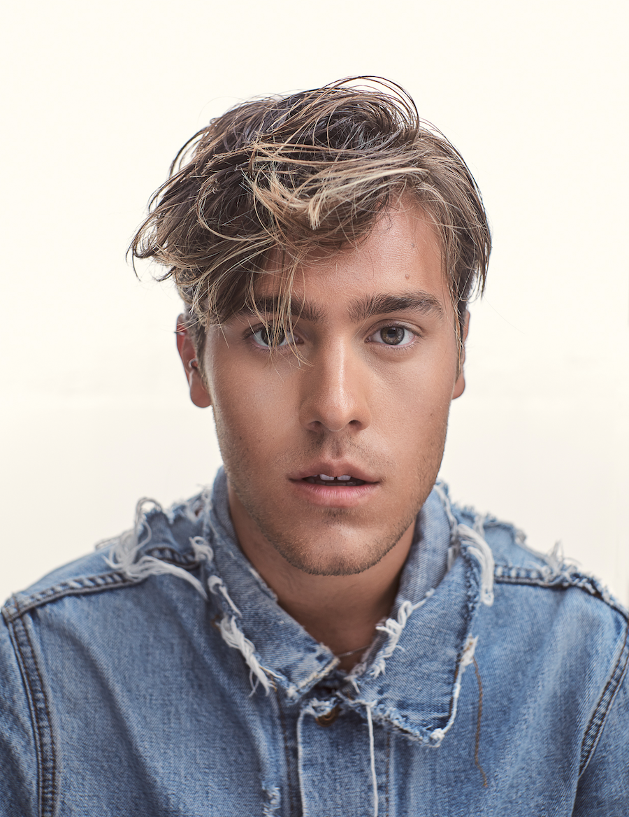 Cover-art photo for Benjamin Ingrosso's "Identification"