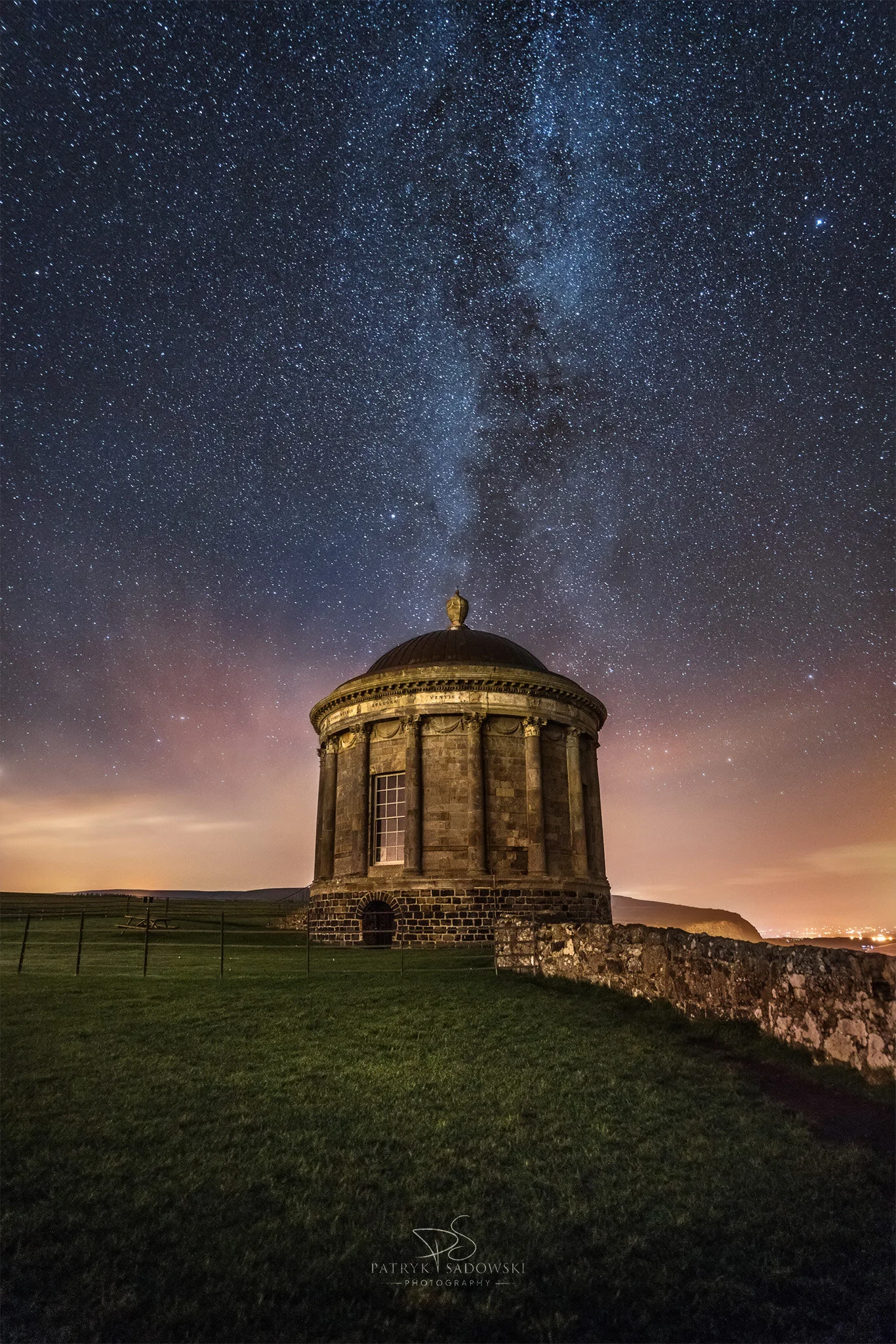 Mussenden Temple under the Stars
