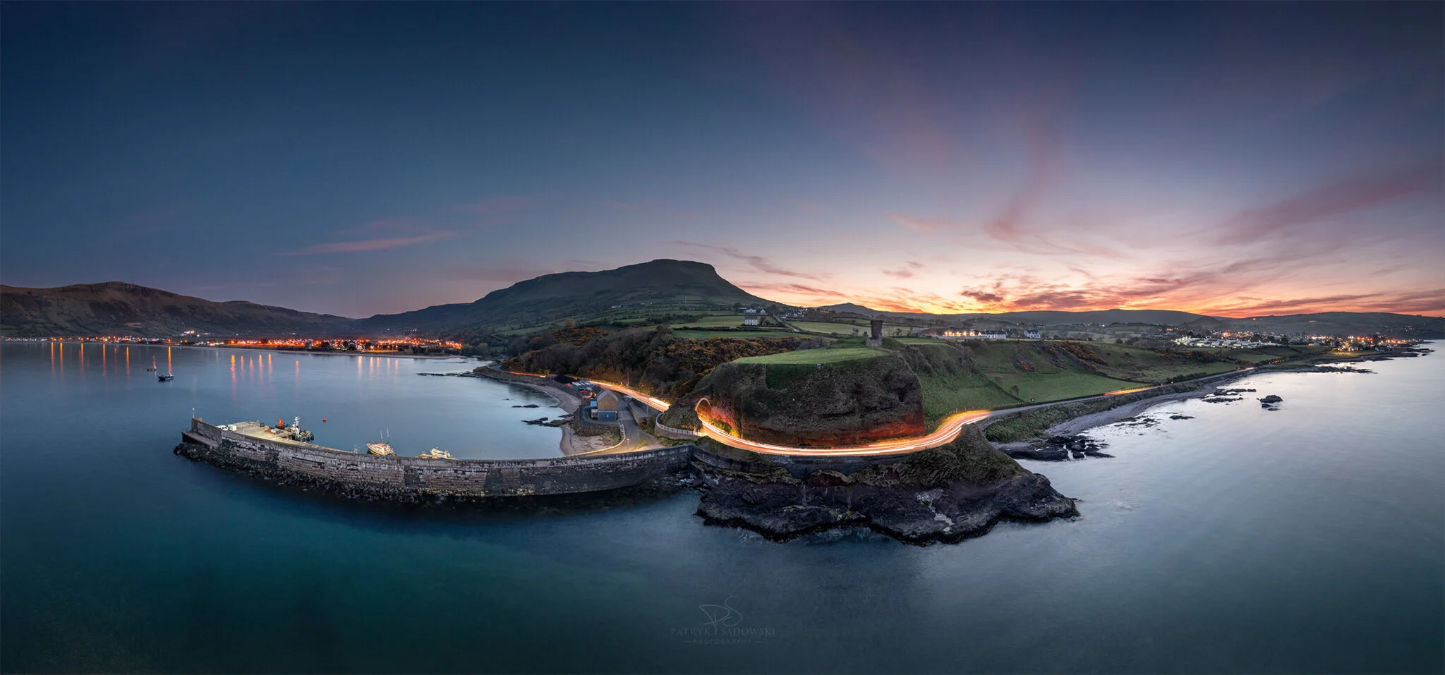 Stunning Red Bay Sunset - Antrim #1