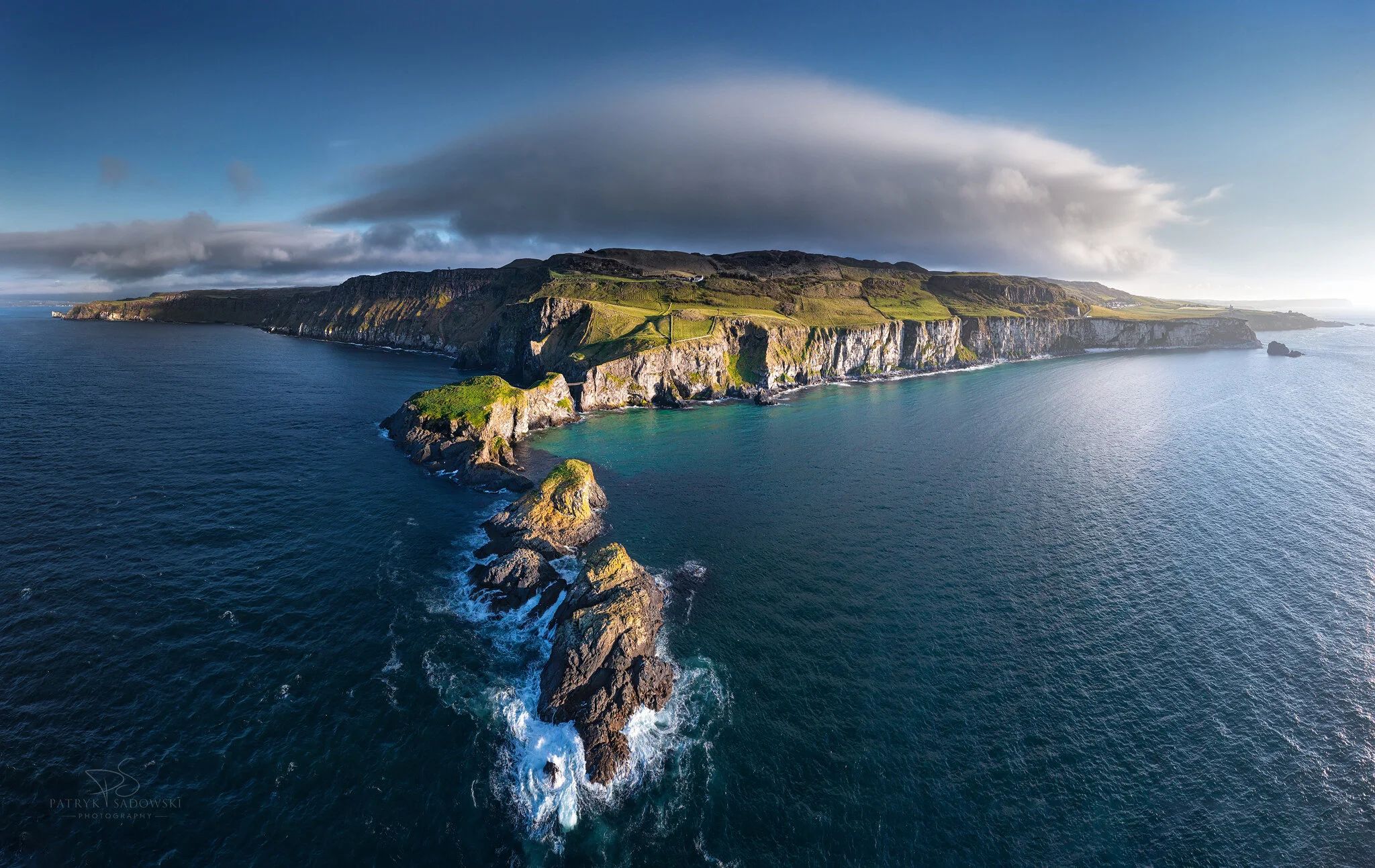 The Carrick-a-Rede Rope Bridge