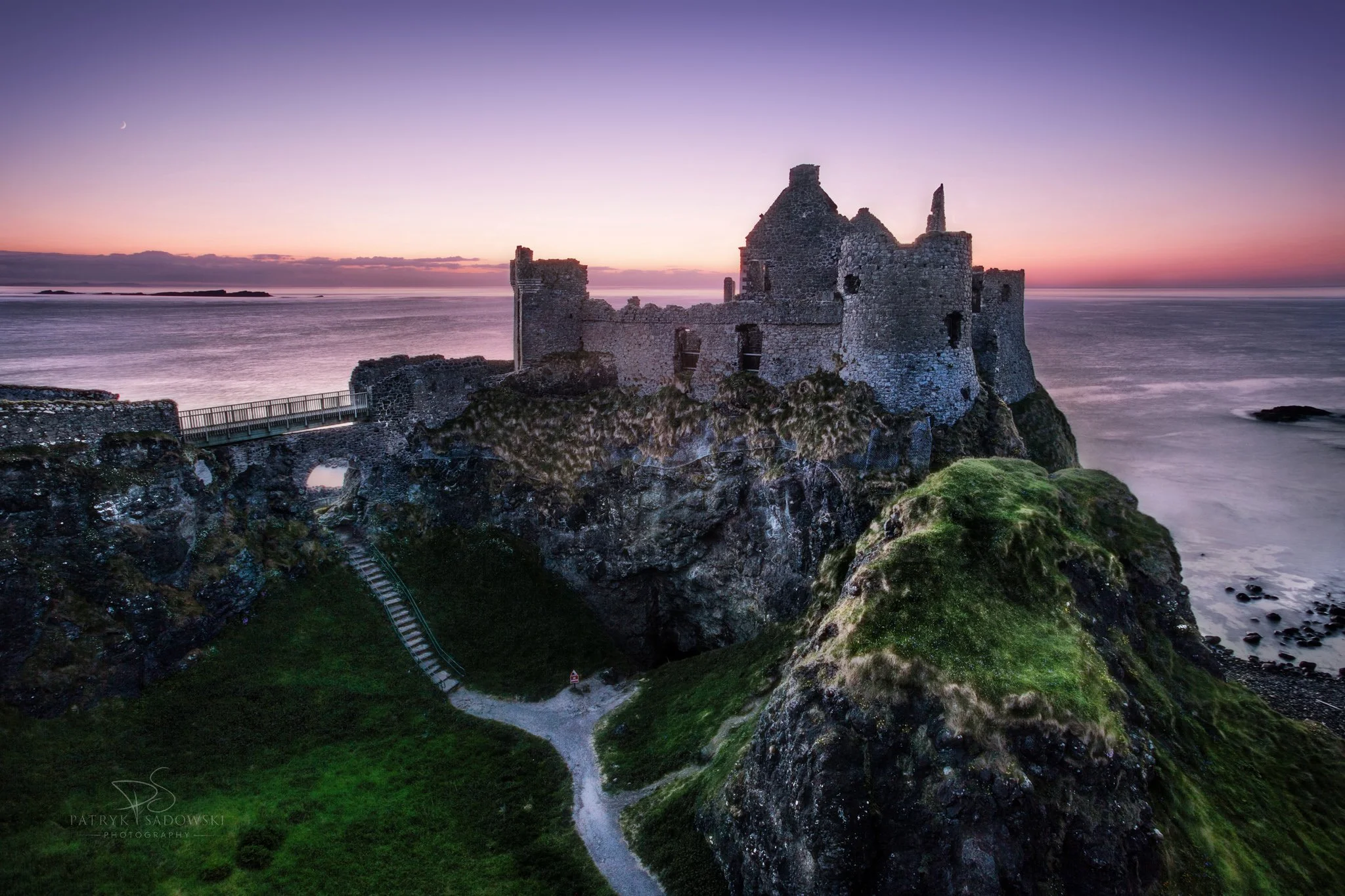 Dunluce Castle - Twilight