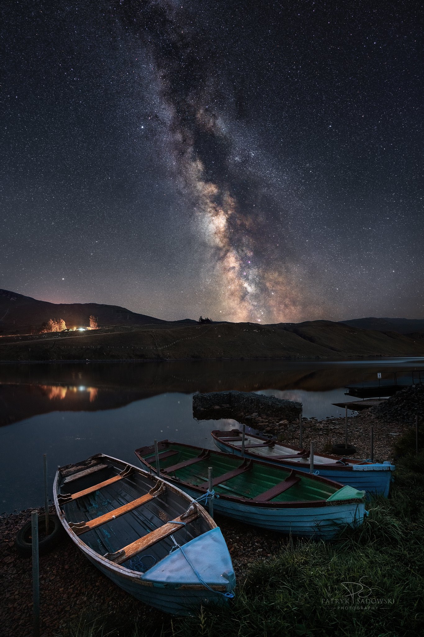 Lough Finn - On a starry night