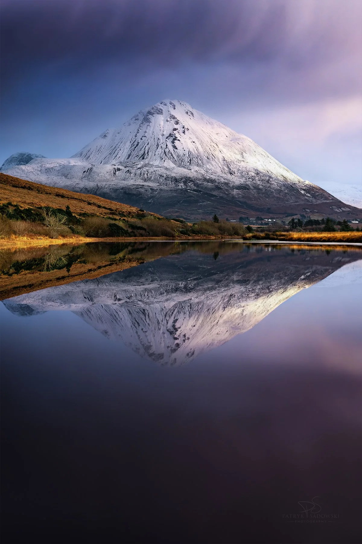 Winter Errigal Sunset