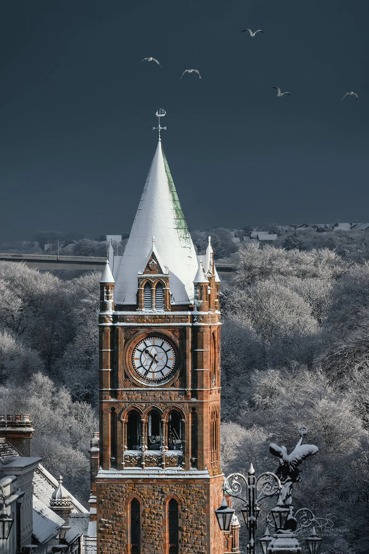 The Guildhall Tower - Wintertide