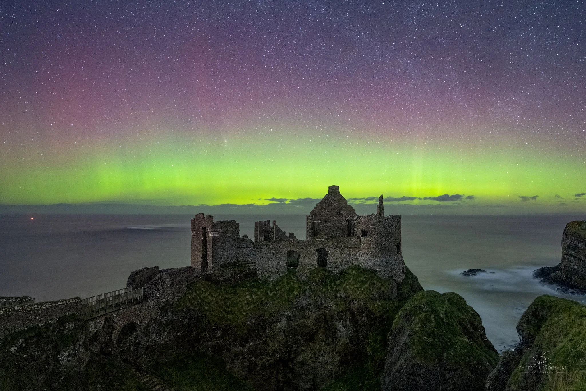 Dunluce Castle - Northern Lights #2