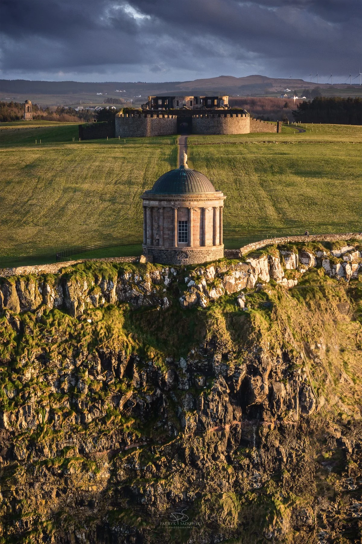 Mussenden Temple - Spring Sunset