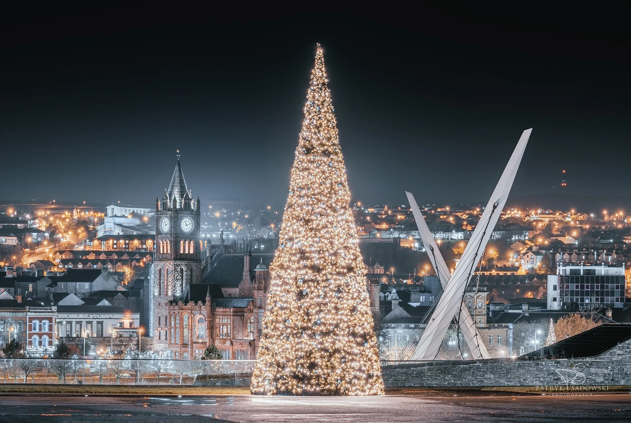 Ebrington square Christmas tree #1