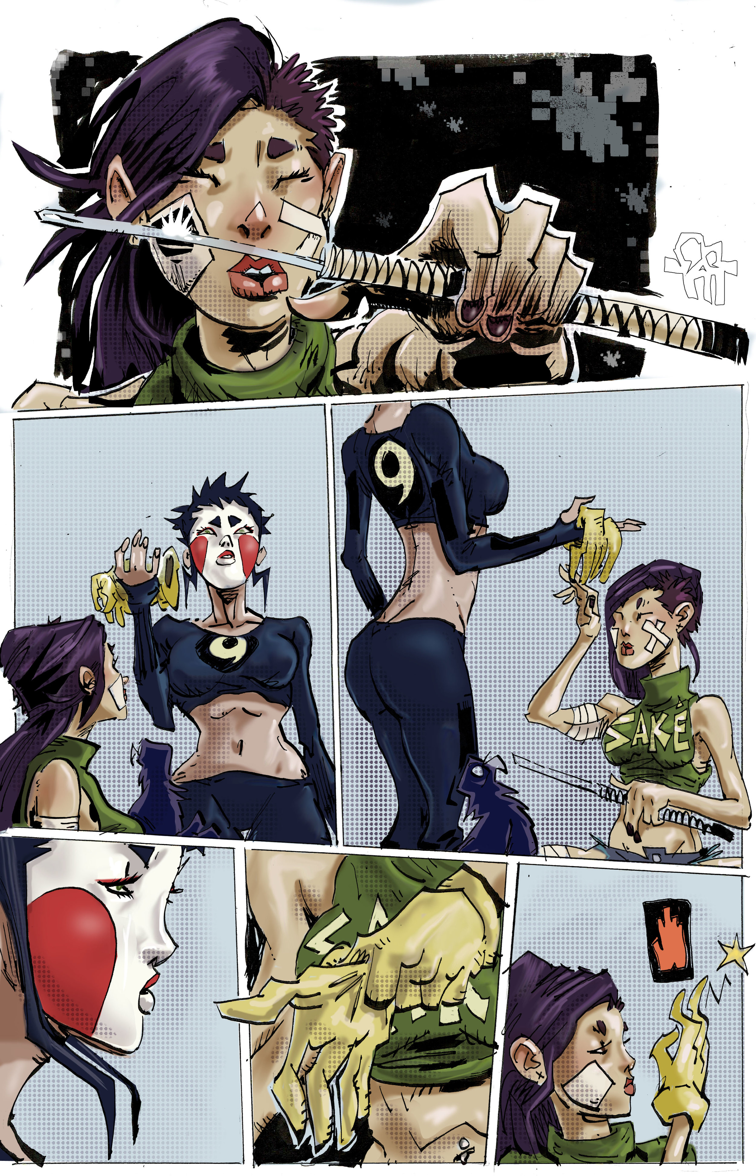 NINJAS AND ROBOTS 003