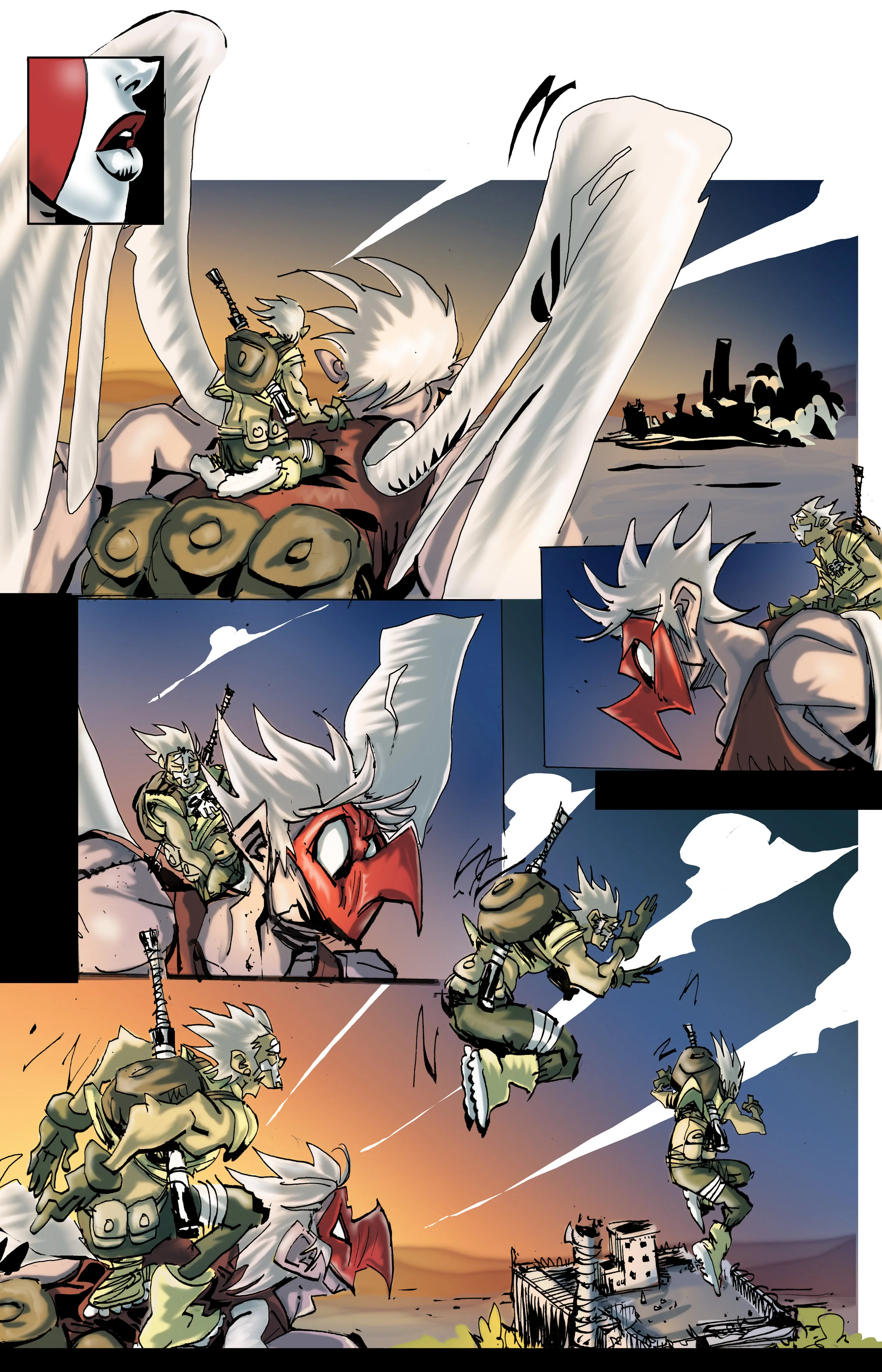 NINJAS AND ROBOTS 008
