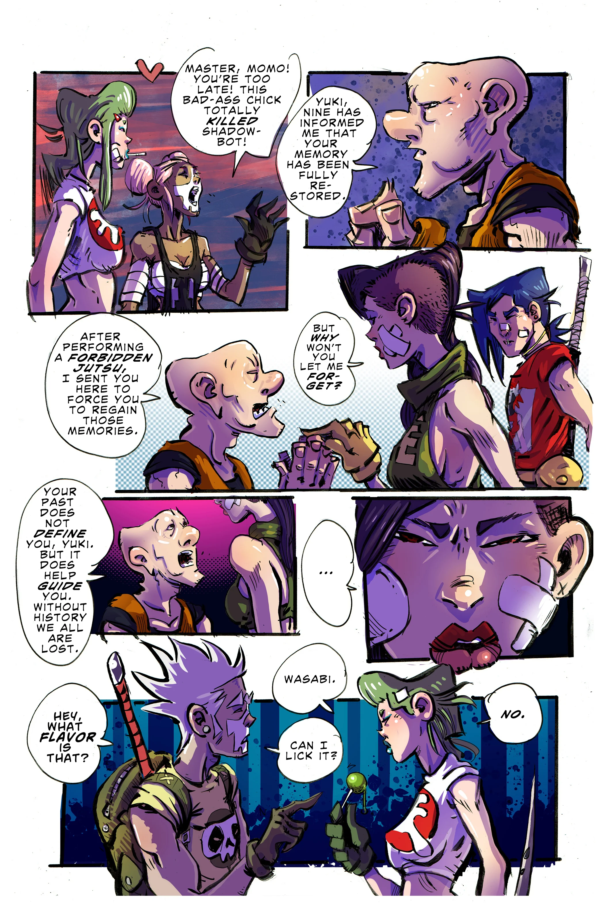 WORLD OF NINJAS AND ROBOTS™ PG 003