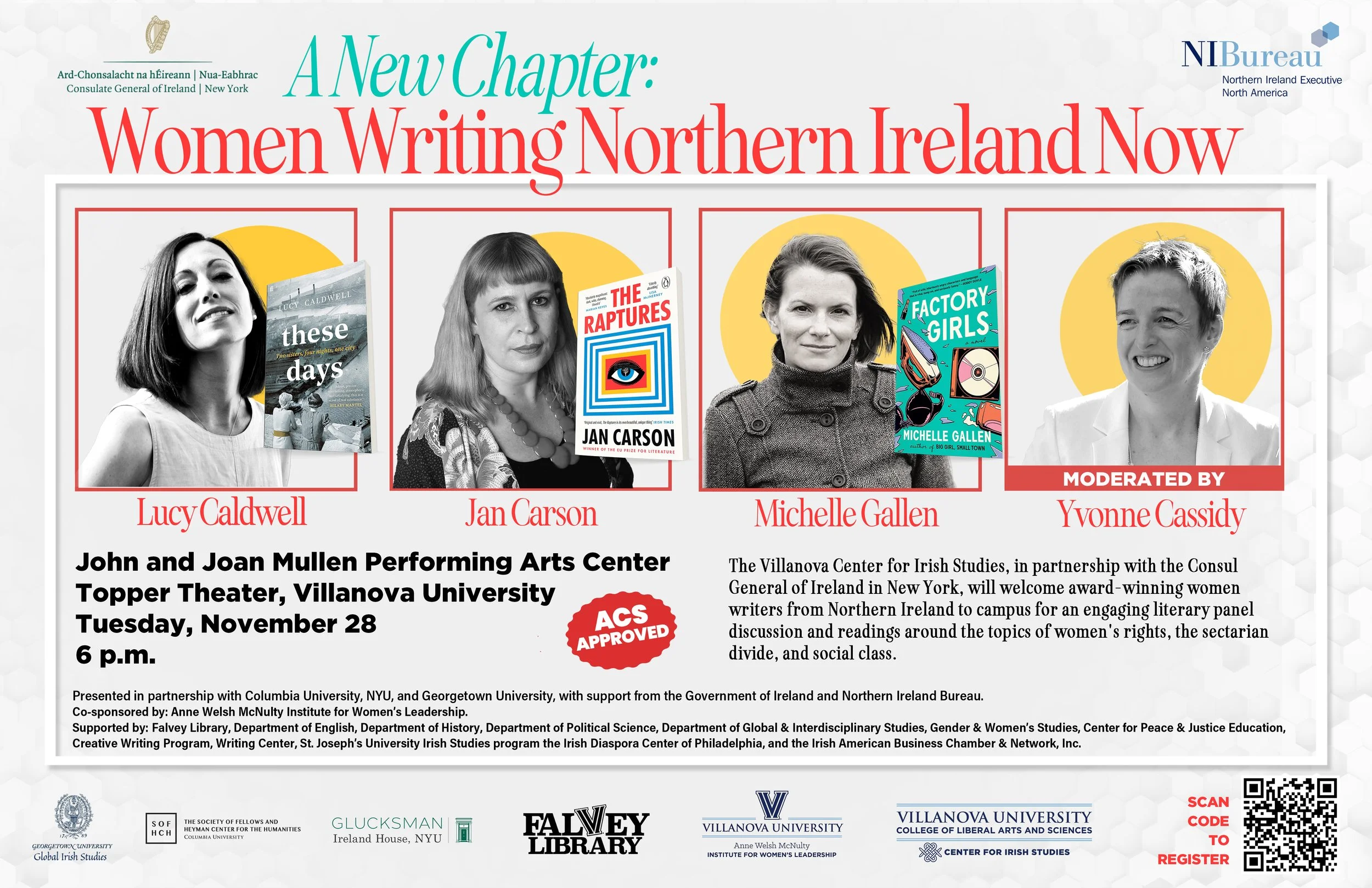 Partner Event - A New Chapter: Women Writing Northern Ireland Now