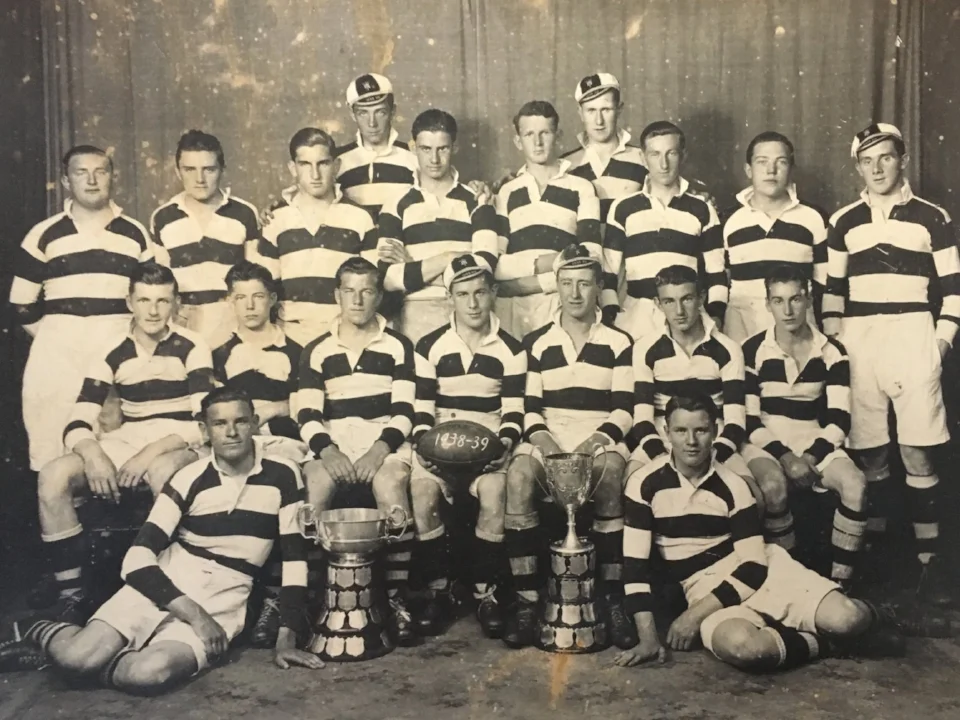 Winners Munster Senior Schools' Cup 1938 - 39