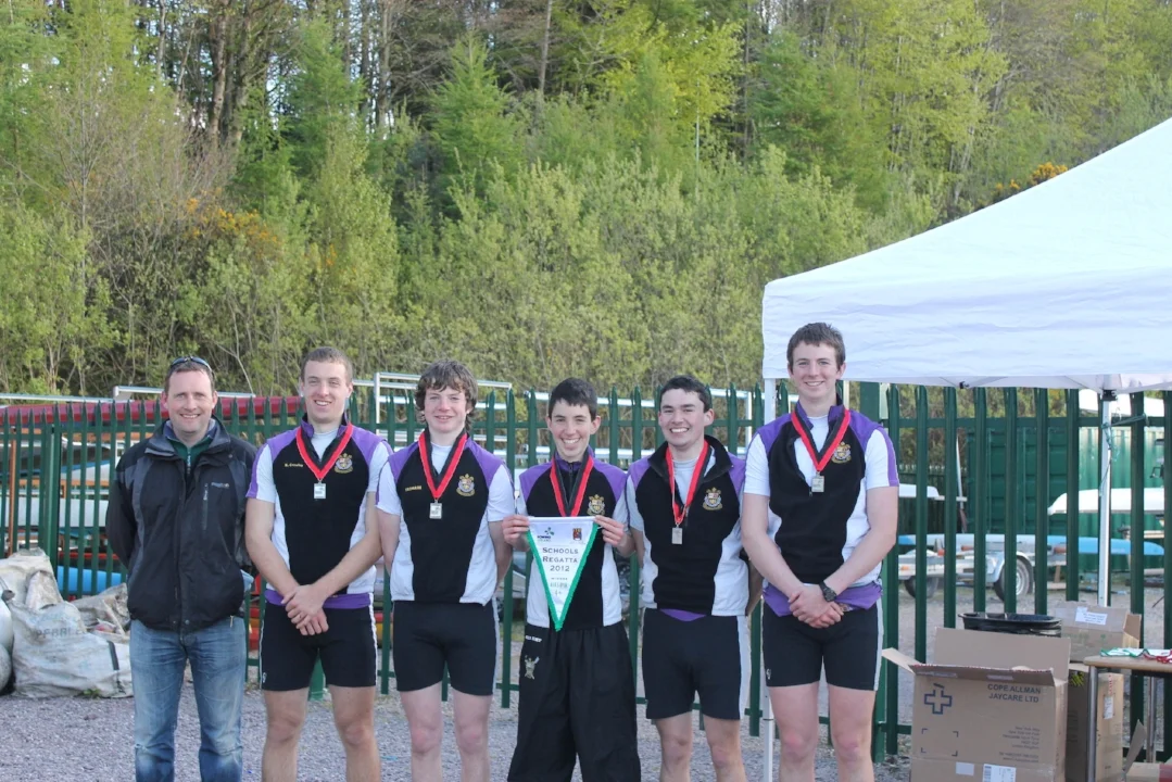 Senior Coxed Fours -  Schools Champions of Ireland 2012