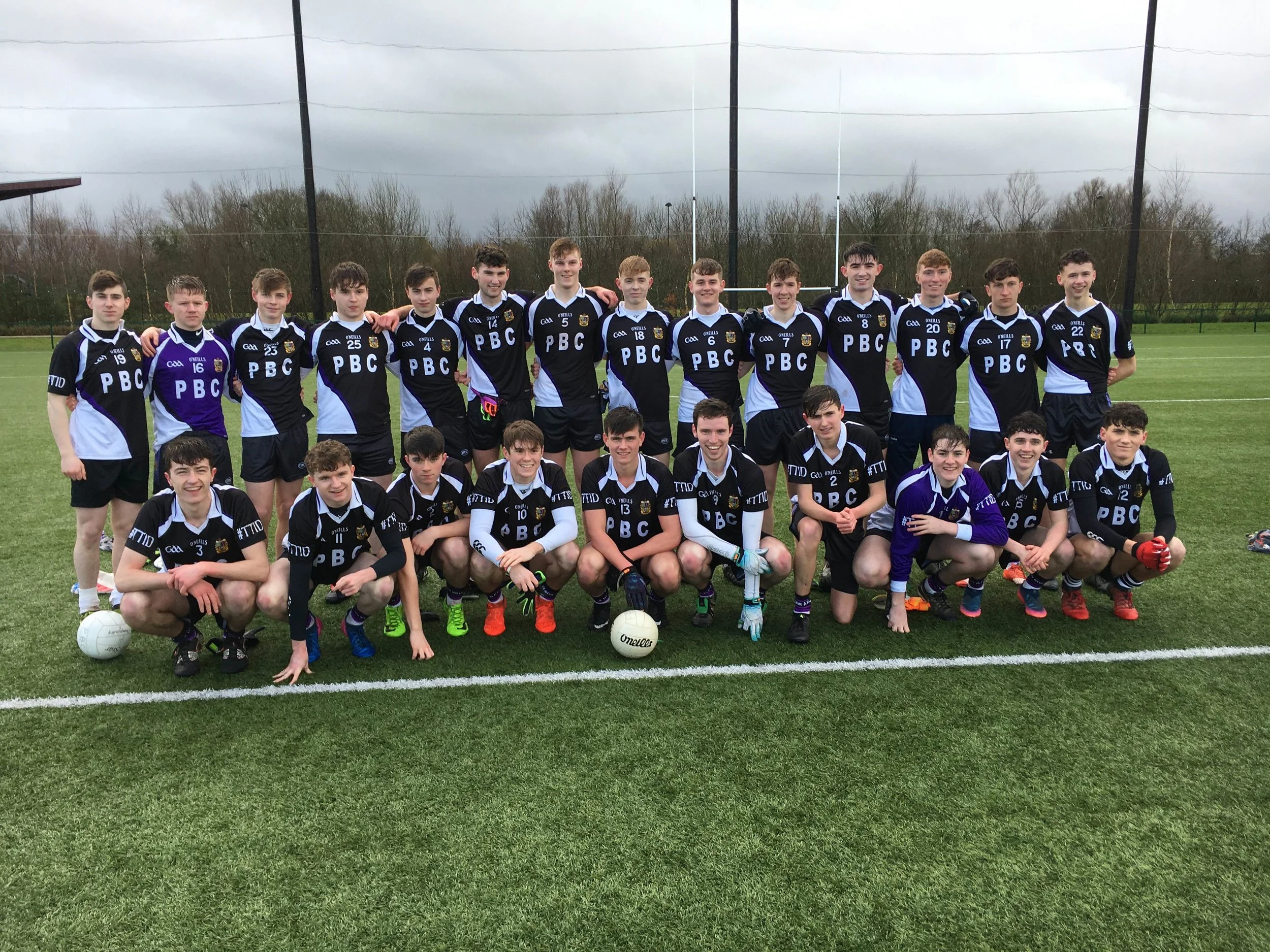 Senior Football v Colaiste Chriost Ri in Douglas 11th January 2018