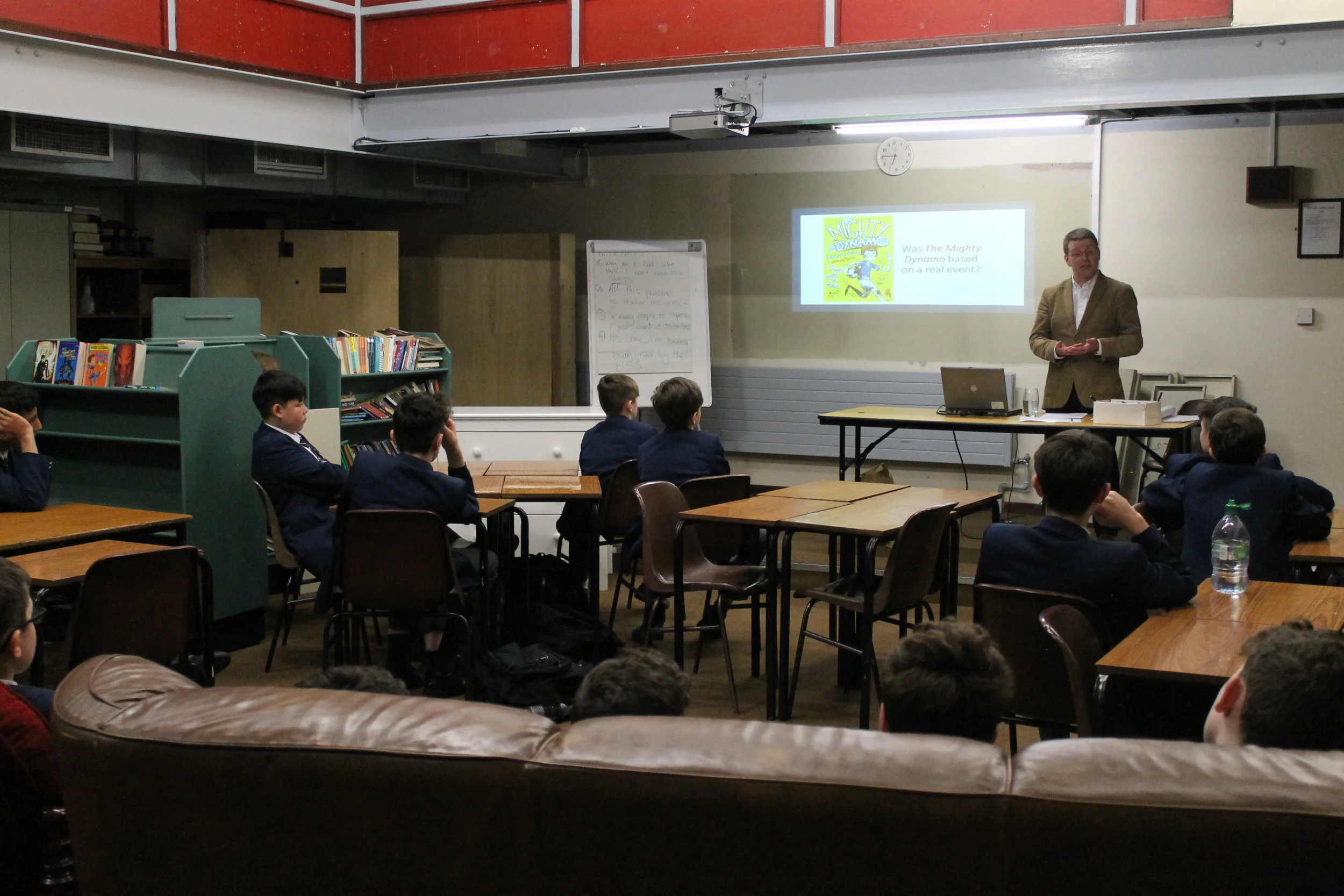 Workshop with Children's Author Kieran Crowley