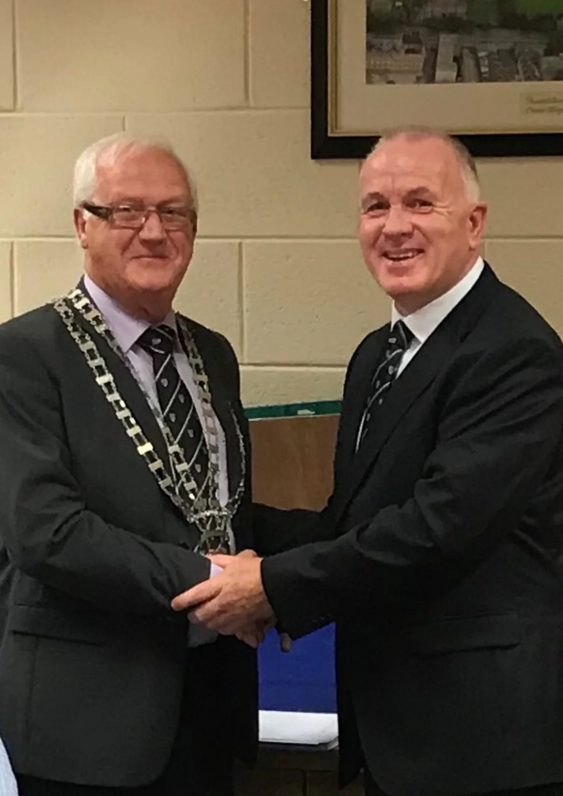 Presentation College Union Changing of the Guard