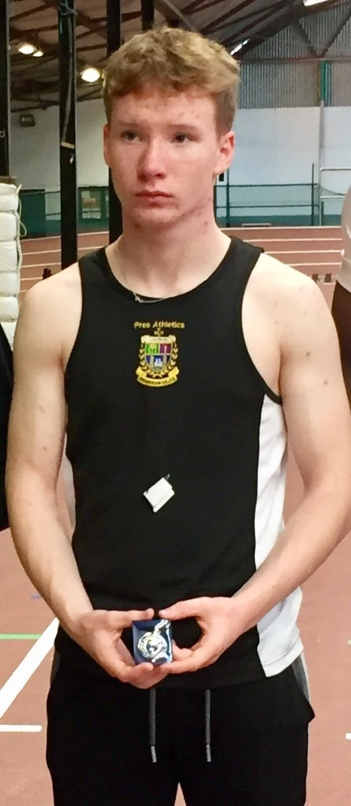 John Cashman Represents Pres at the Munster Schools Athletics